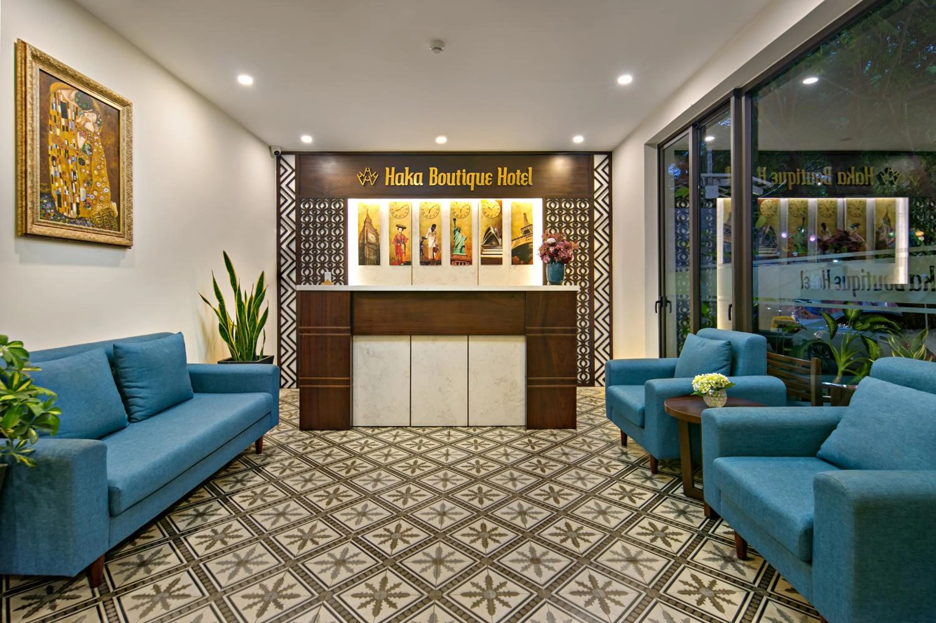 Lobby or reception in Haka Boutique Hotel