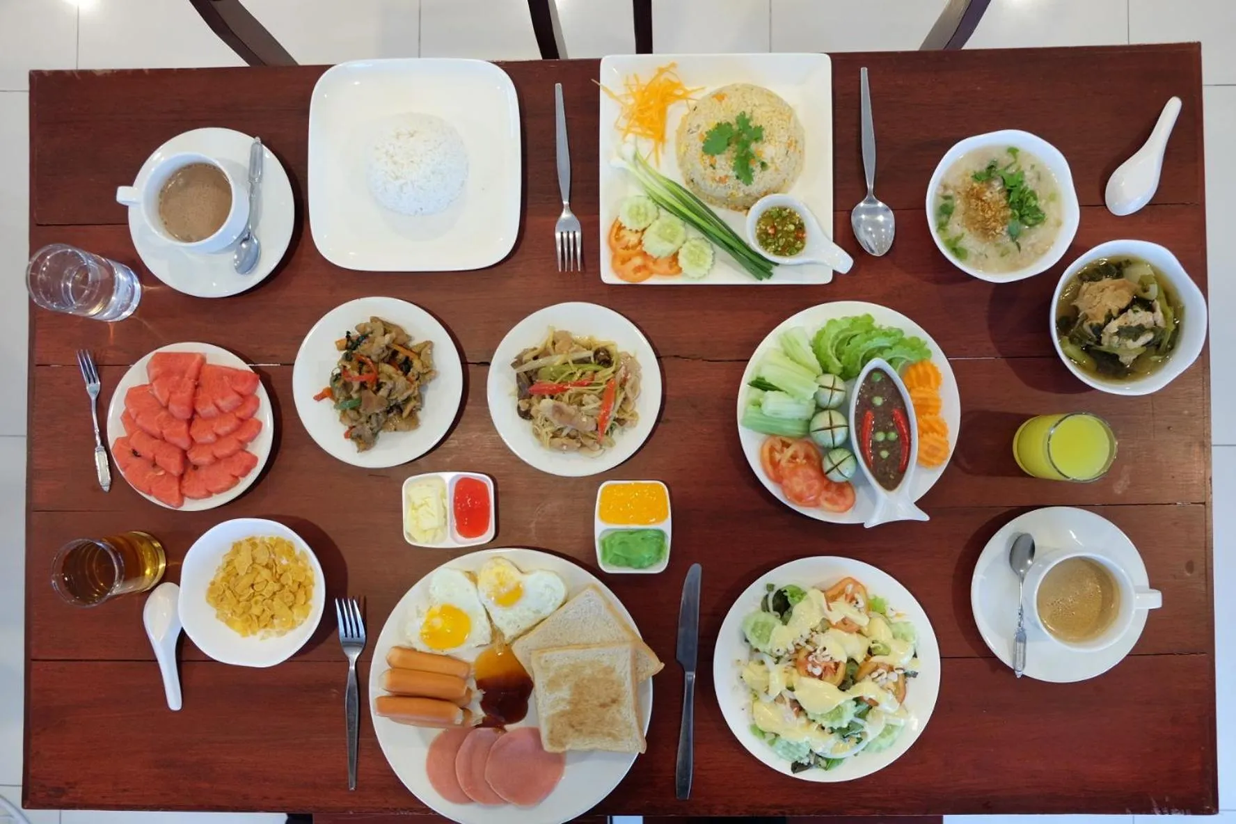 Breakfast in White House