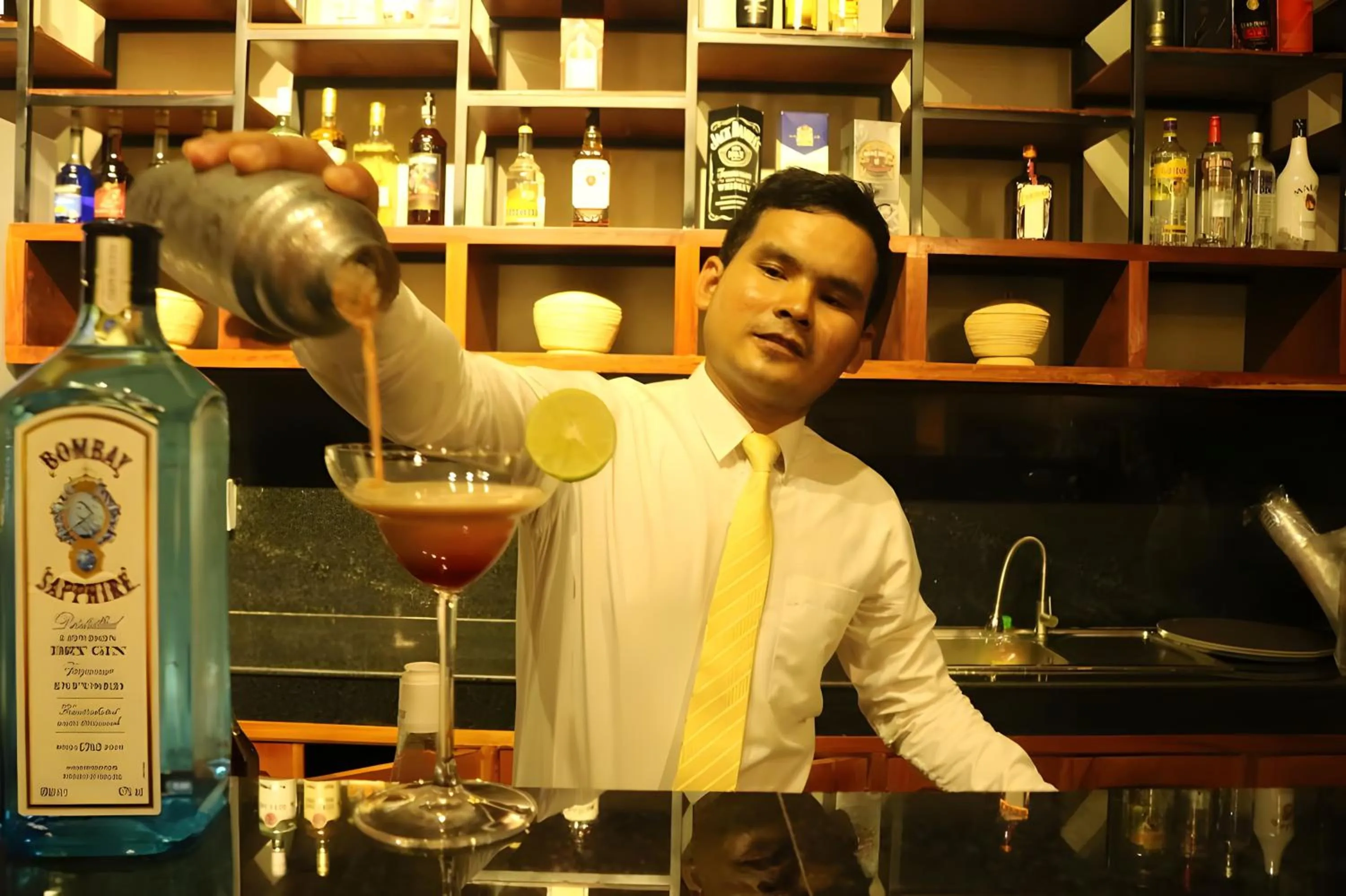 Lounge or bar in Vihara The City of Temples