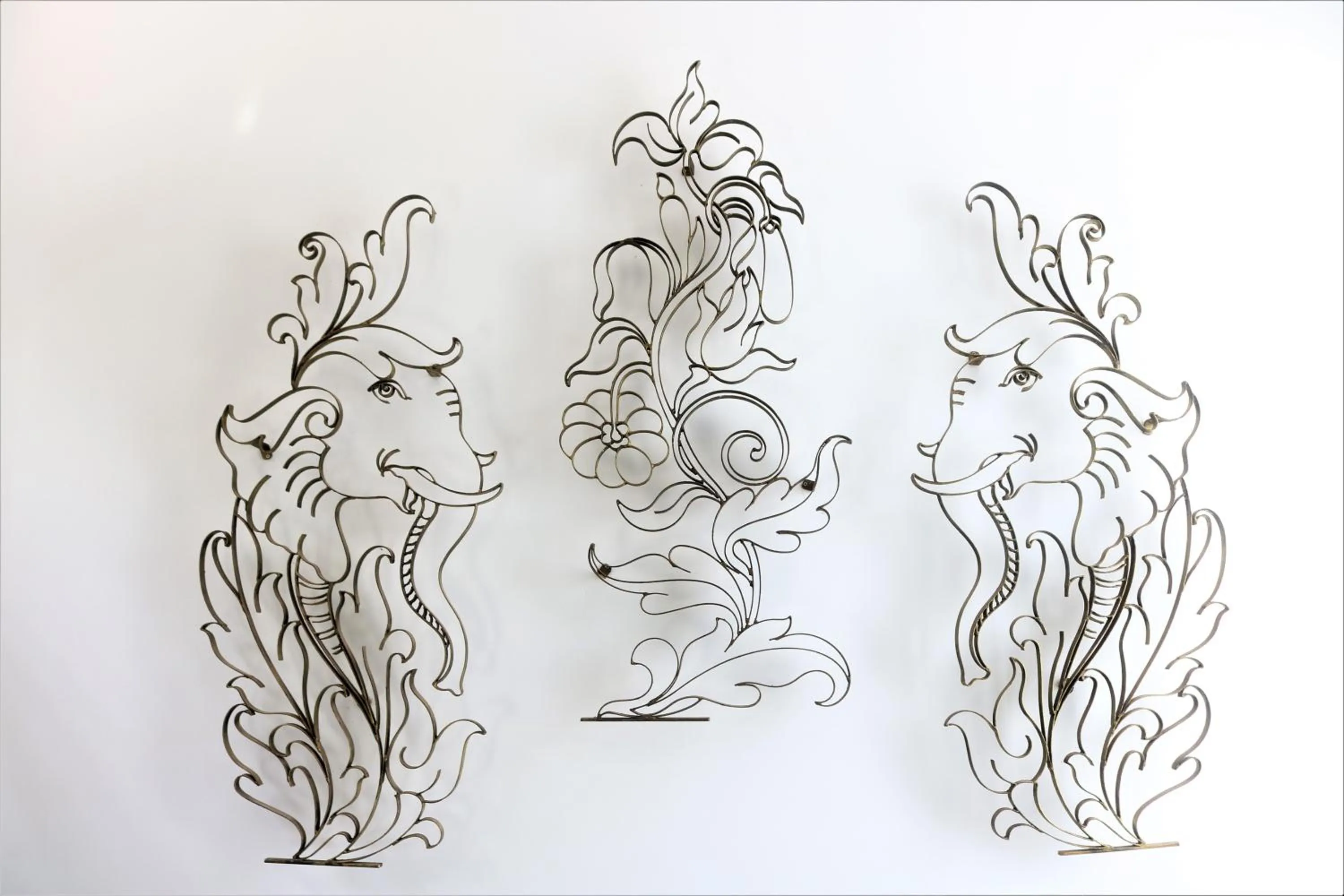 Decorative detail in Vihara The City of Temples