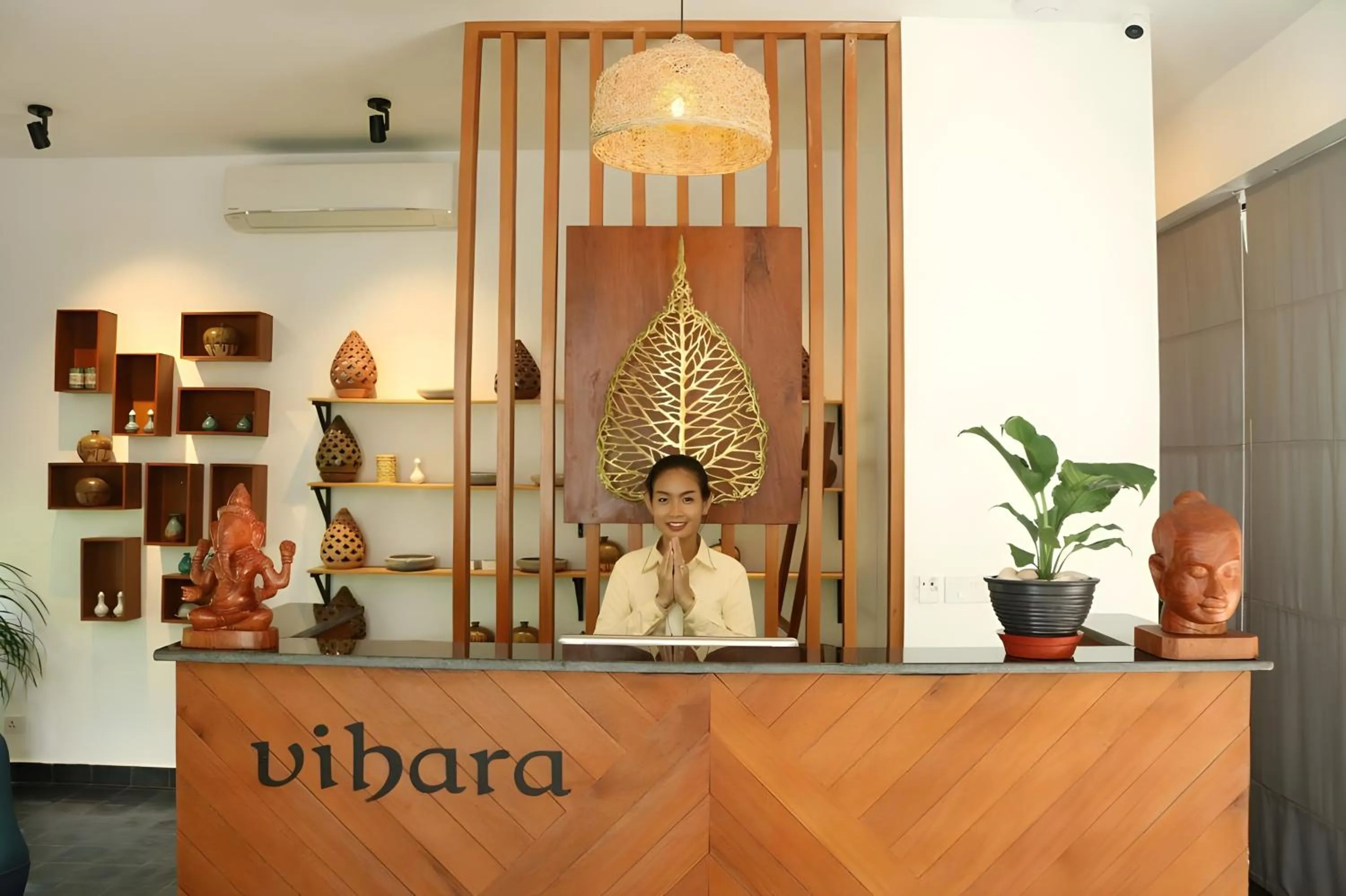 Lobby or reception in Vihara The City of Temples