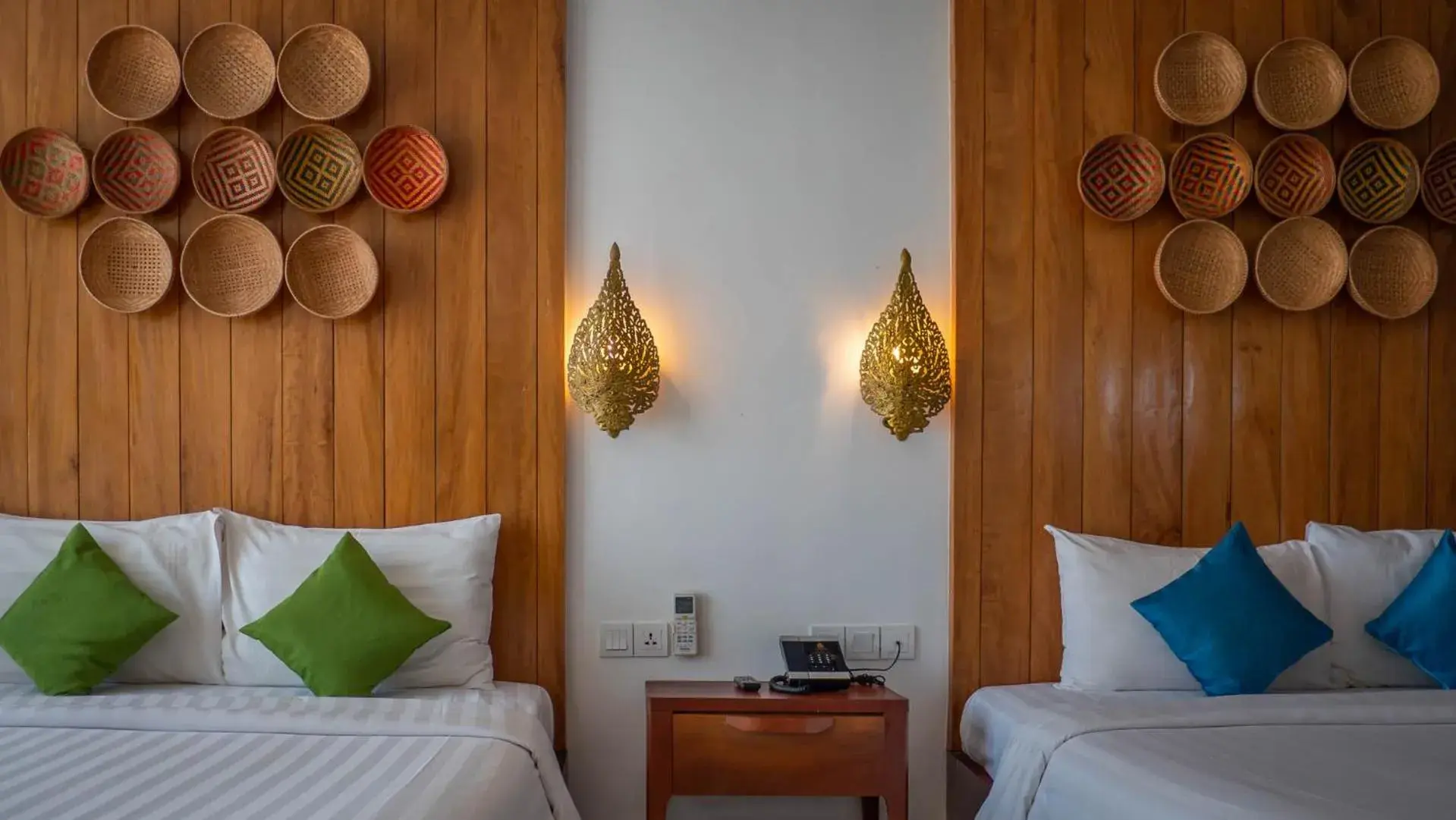 Twin Room with Balcony in Vihara The City of Temples Twin Room with Balcony in Vihara The City of Temples