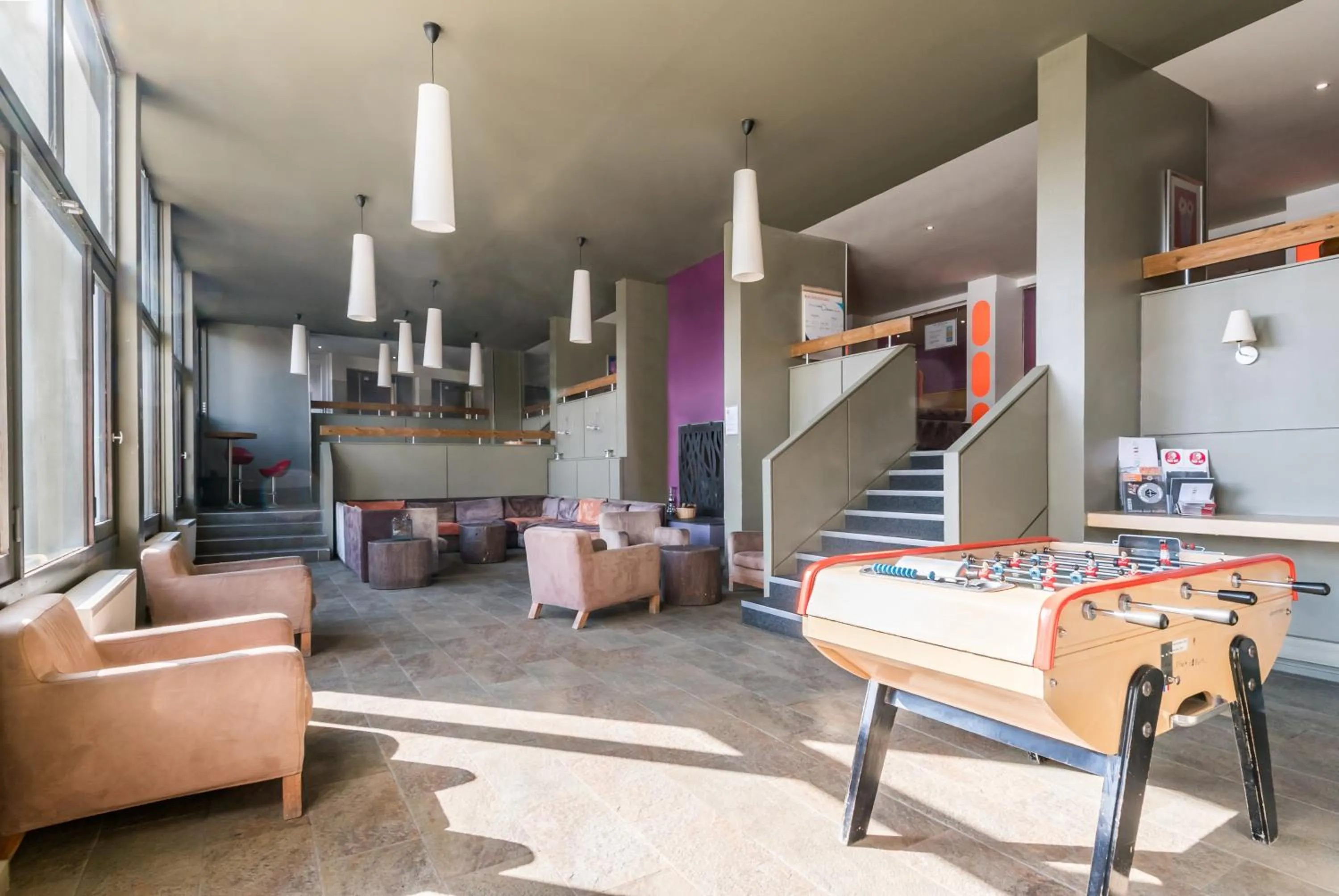 Lounge or bar in Résidence Pierre & Vacances La Forêt