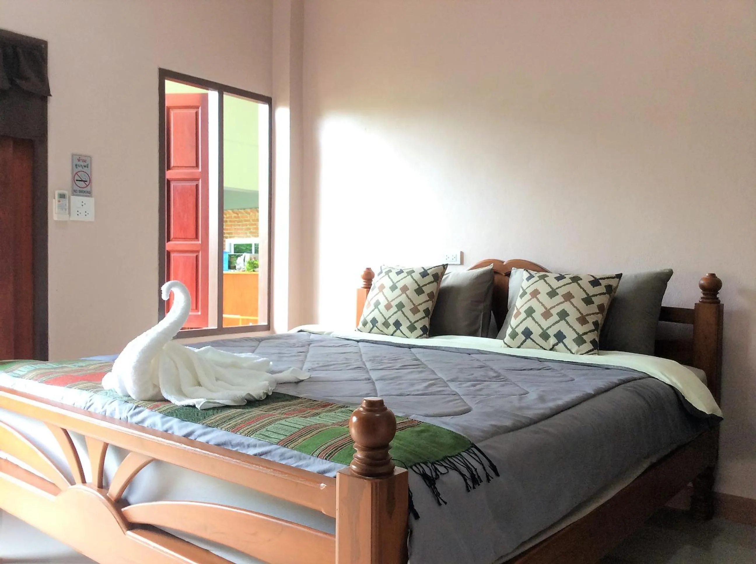 Bed in Siam Guesthouse