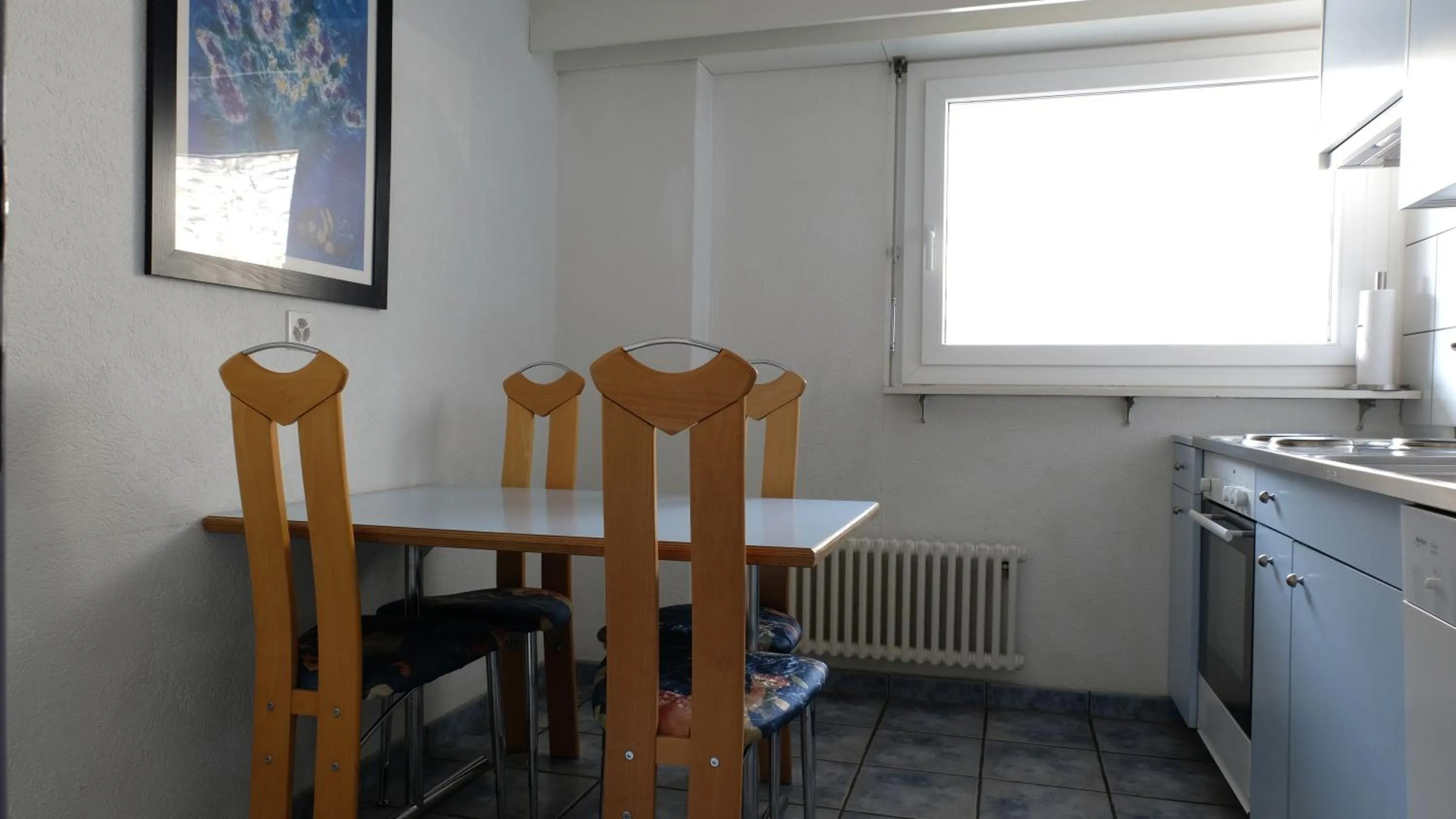 Kitchen or kitchenette in Artist Apartments & Hotel Garni