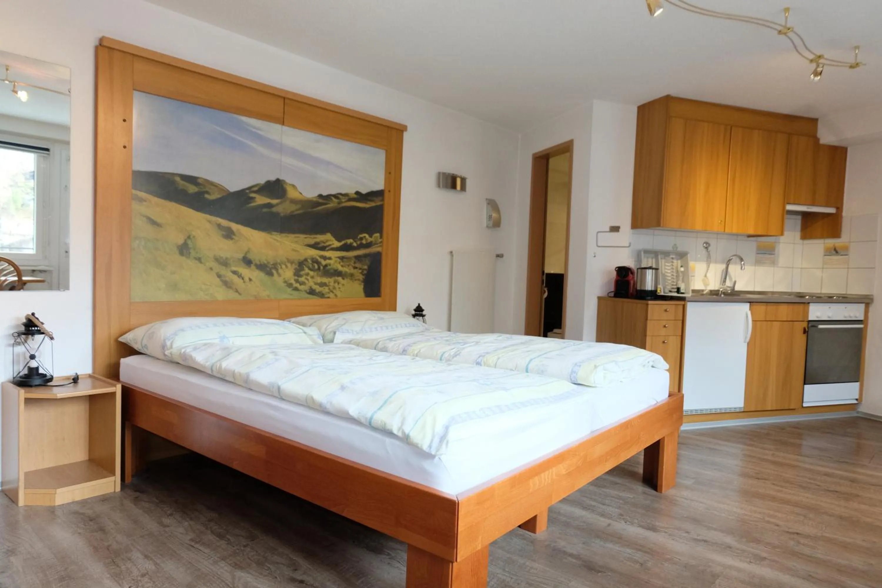Photo of the whole room, Bed in Artist Apartments & Hotel Garni