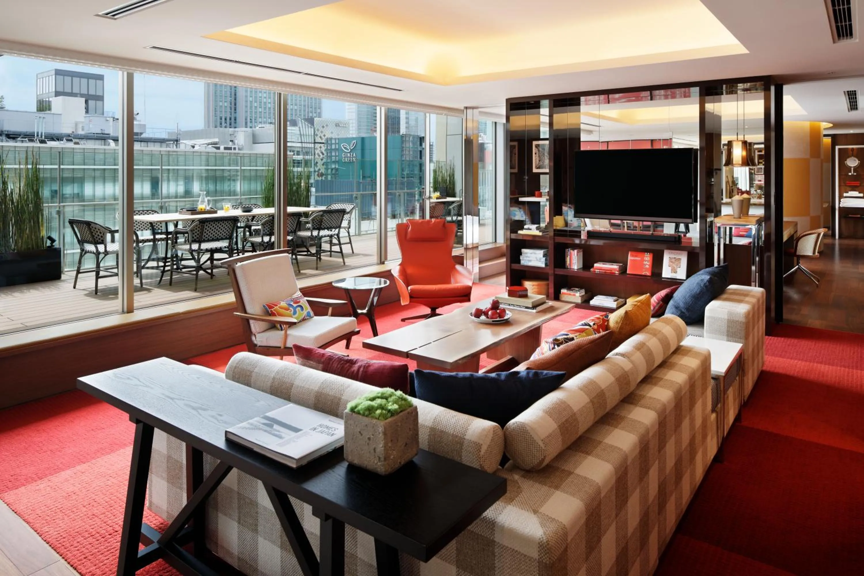 Living room in Hyatt Centric Ginza Tokyo