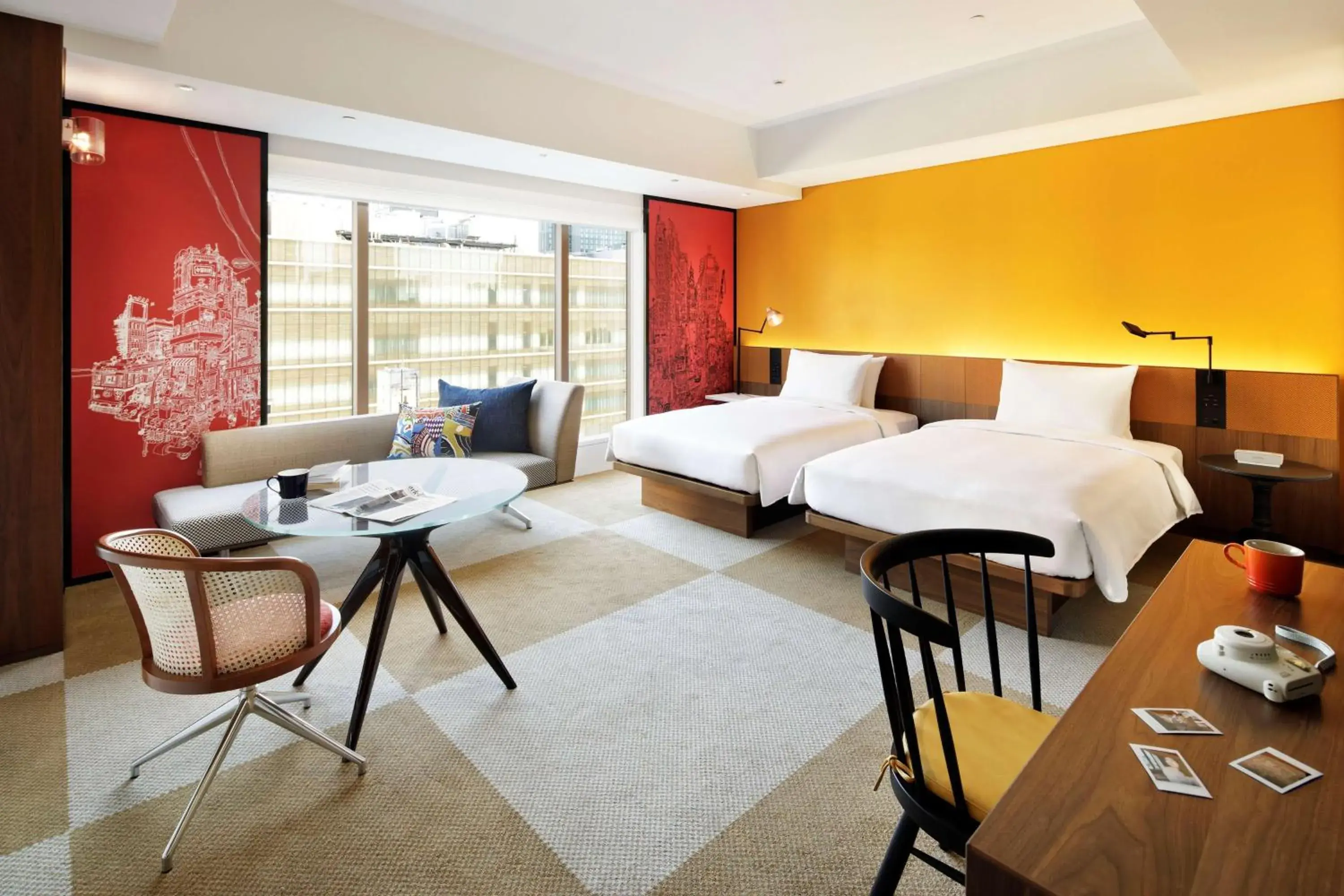 Deluxe Twin Room in Hyatt Centric Ginza Tokyo Deluxe Twin Room in Hyatt Centric Ginza Tokyo