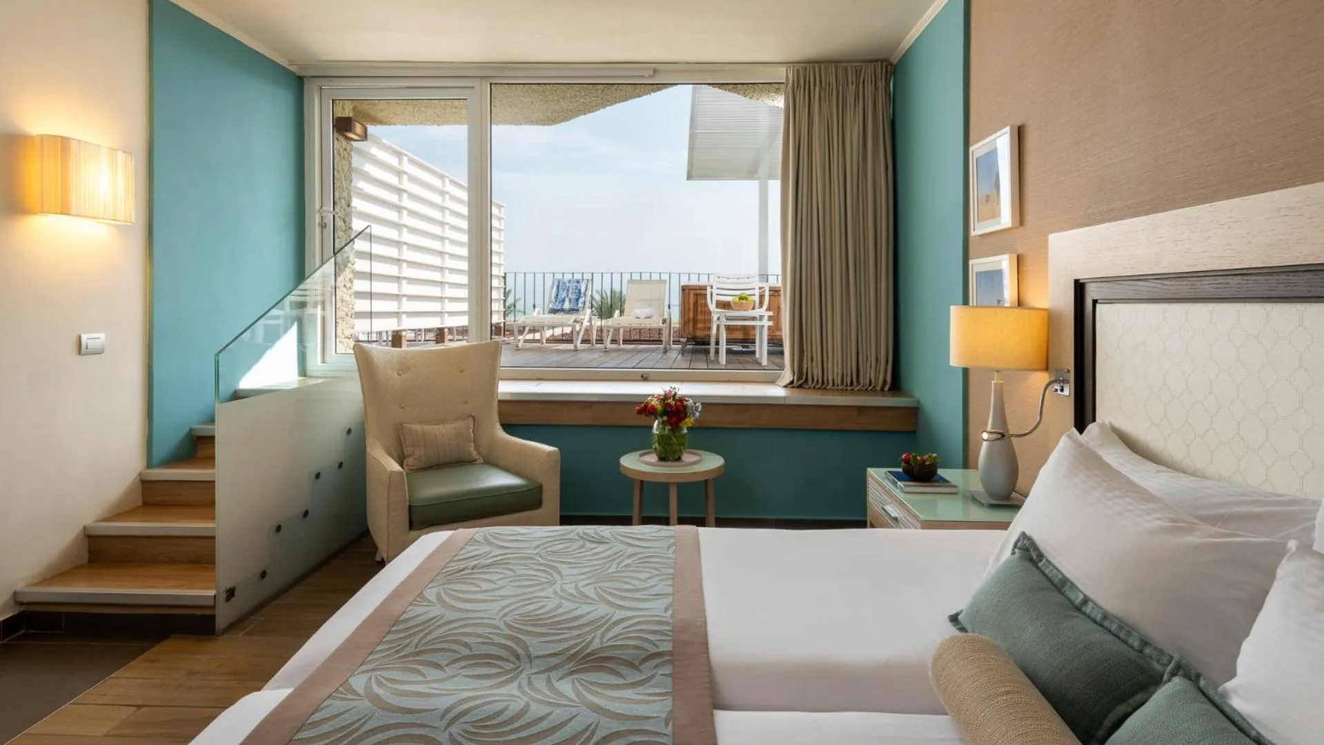 Bed in Herods Dead Sea – A Premium Collection by Fattal Hotels