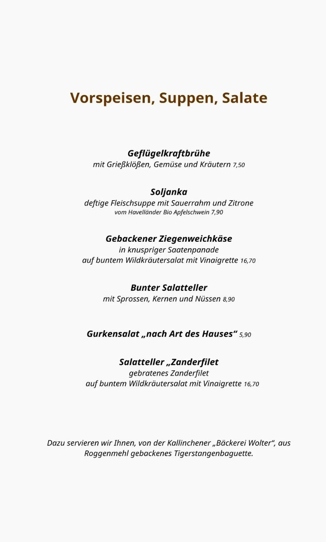 Restaurant/places to eat in Hotel-Restaurant Alter Krug Kallinchen