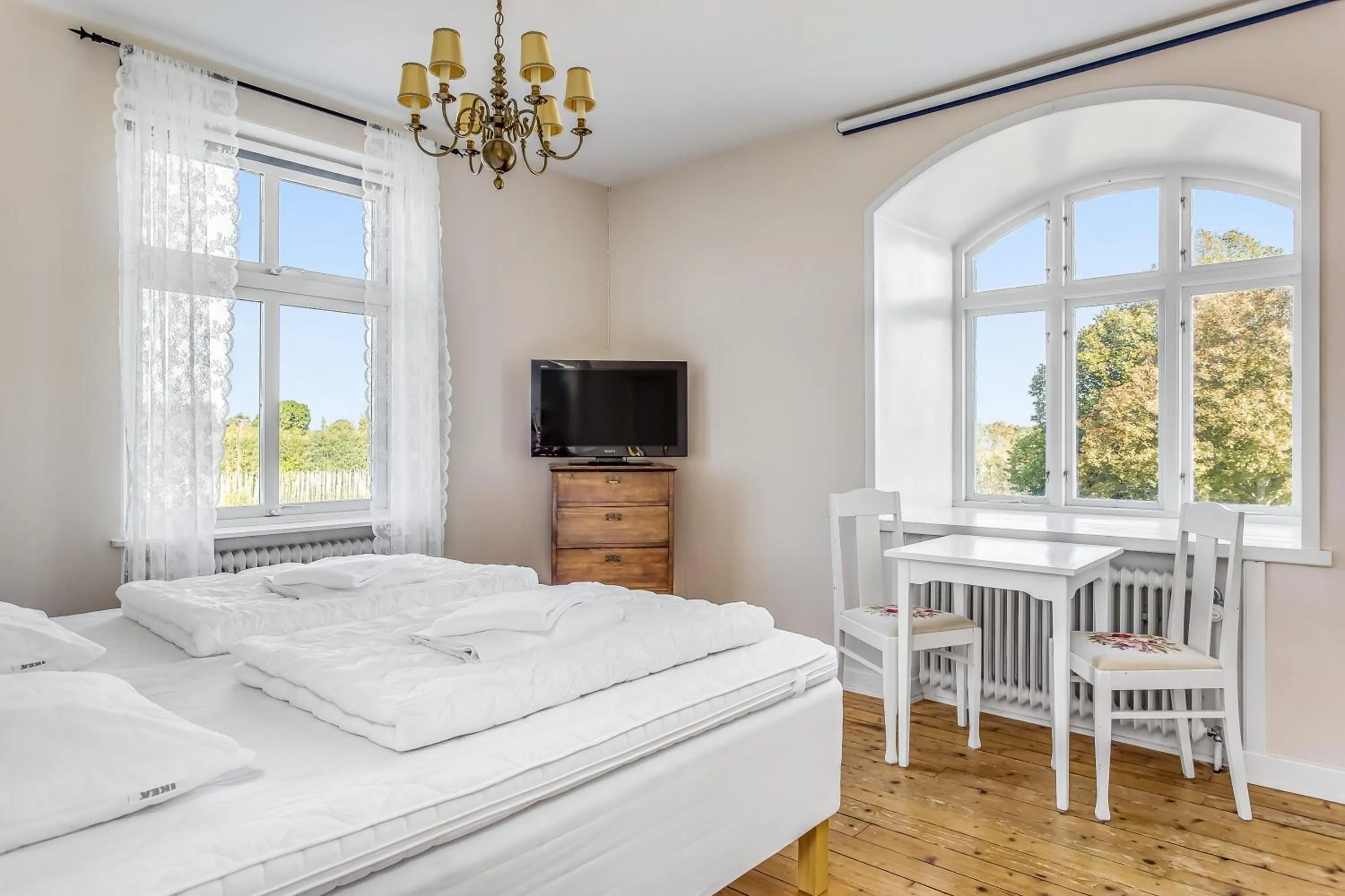 Bedroom, Bed in Bläsinge Gård Kullabygden