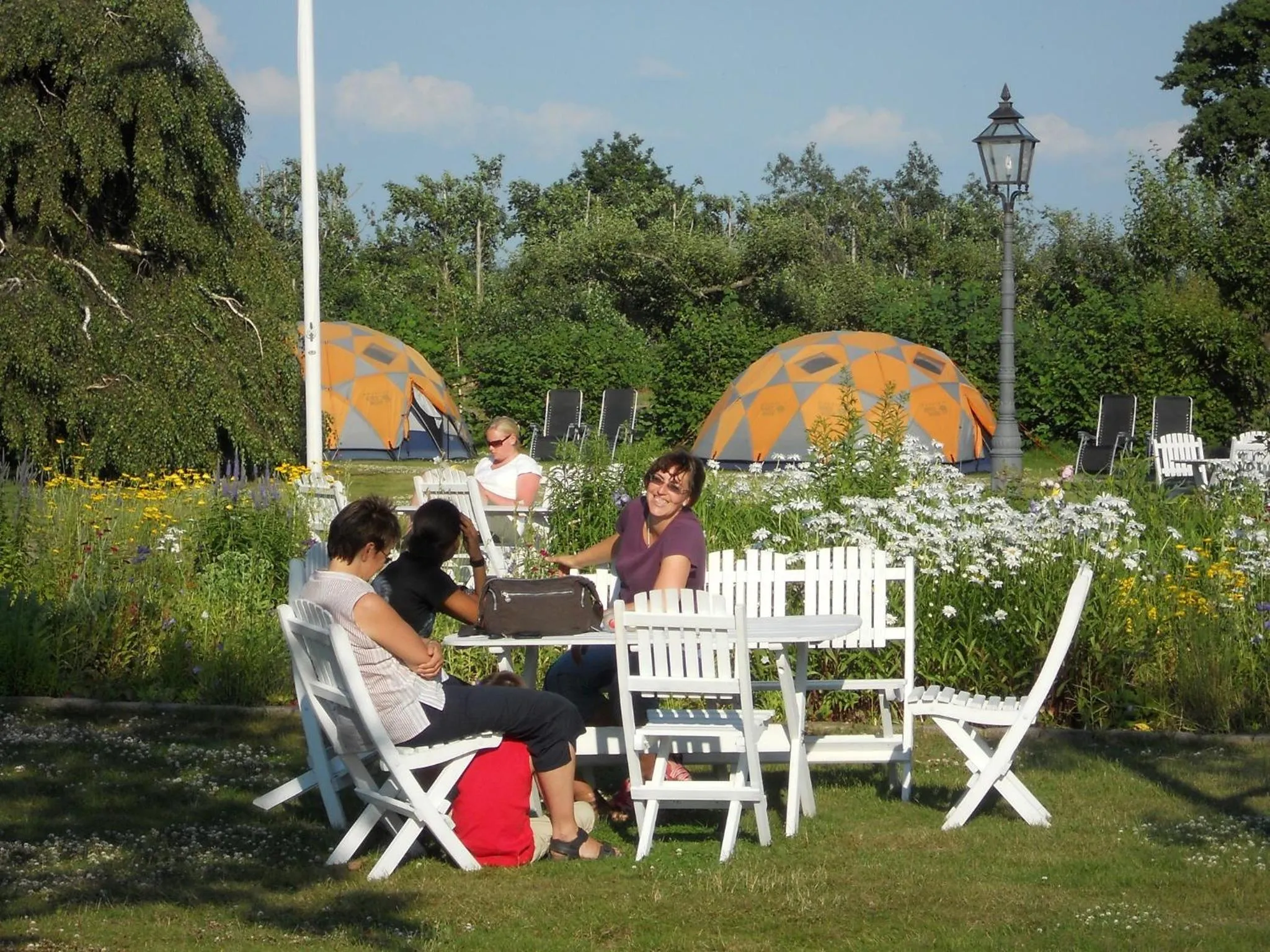 Garden in Bläsinge Gård Kullabygden