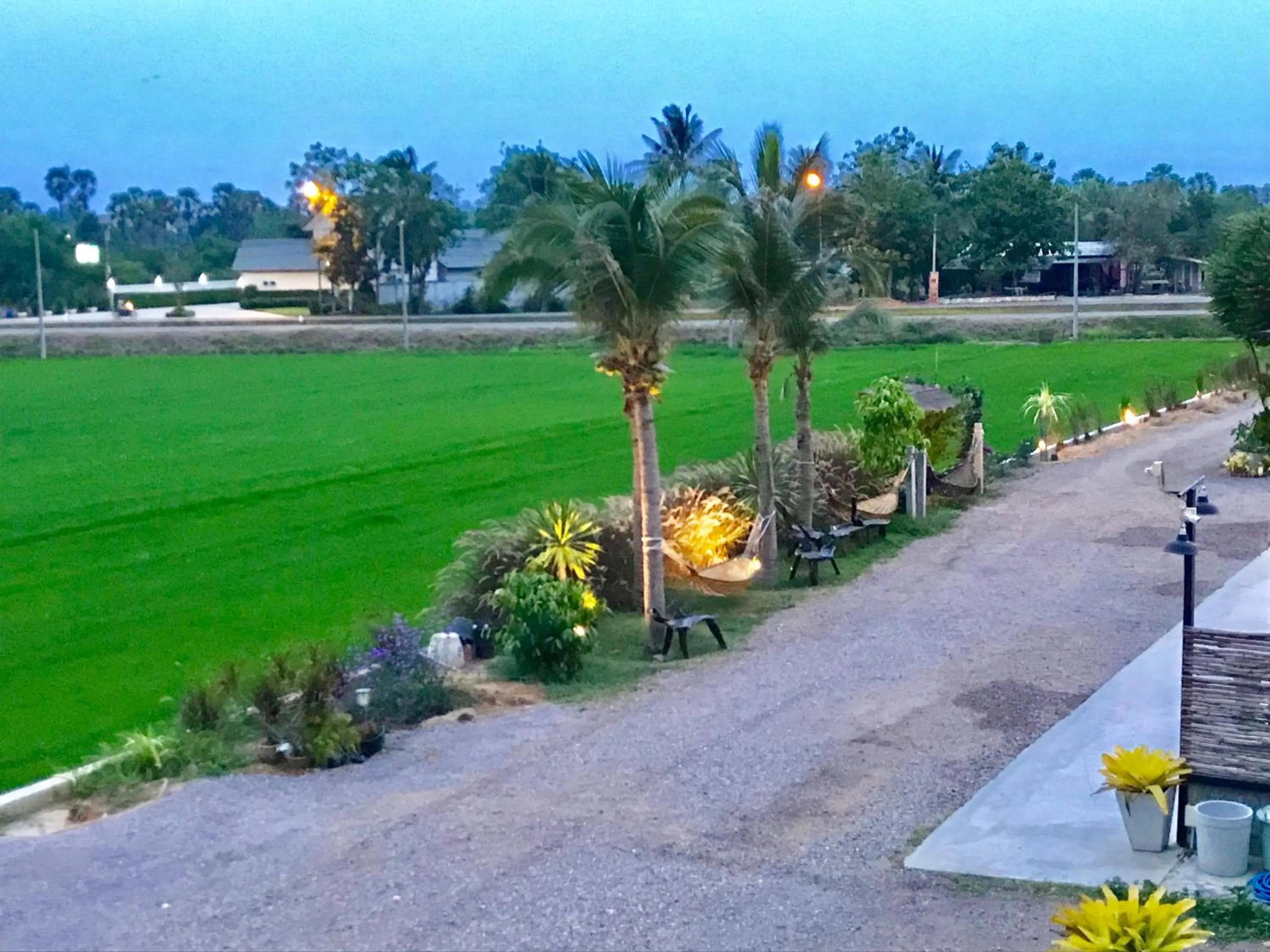 Garden view in Pimchanok Resort