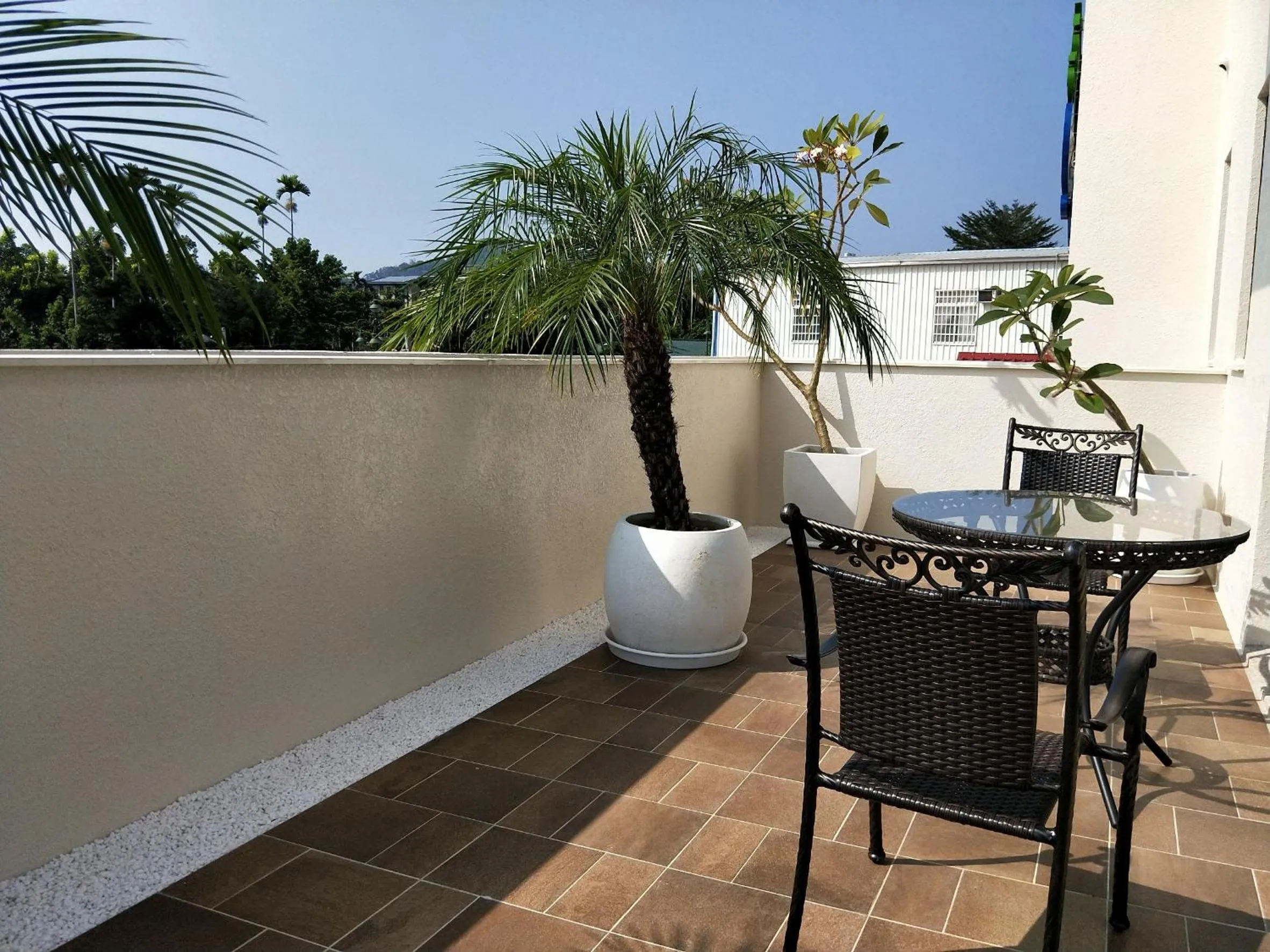 Balcony/Terrace in Kurumba JiJi B&B