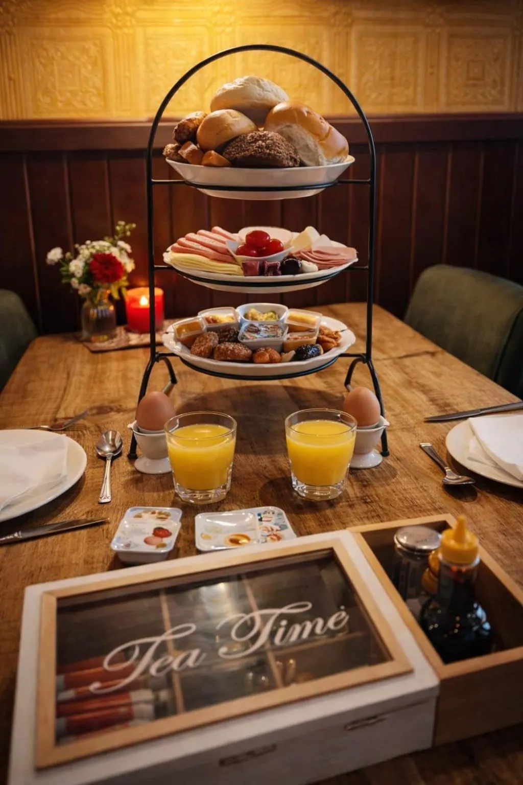 Breakfast in Hotel,cafe,biljart POT