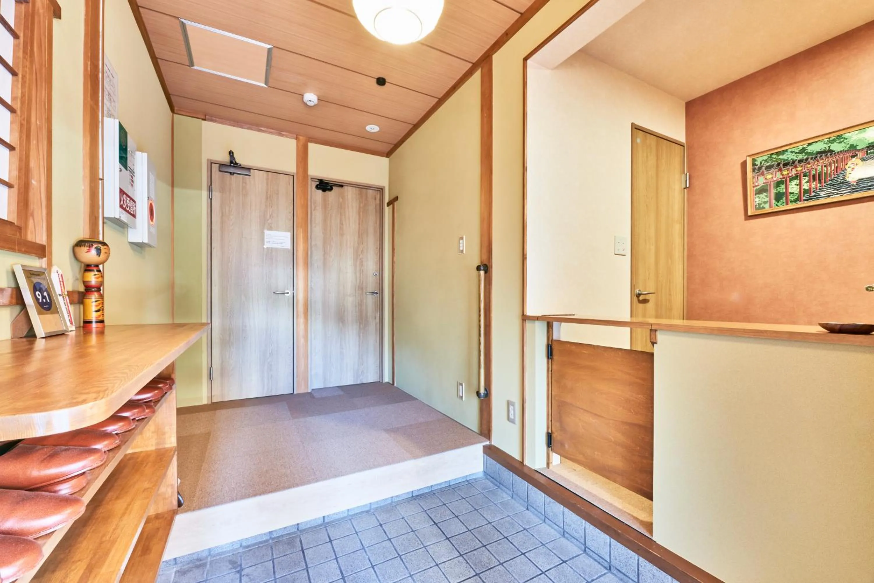 Lobby or reception in 今日都 Kyoto Guesthouse