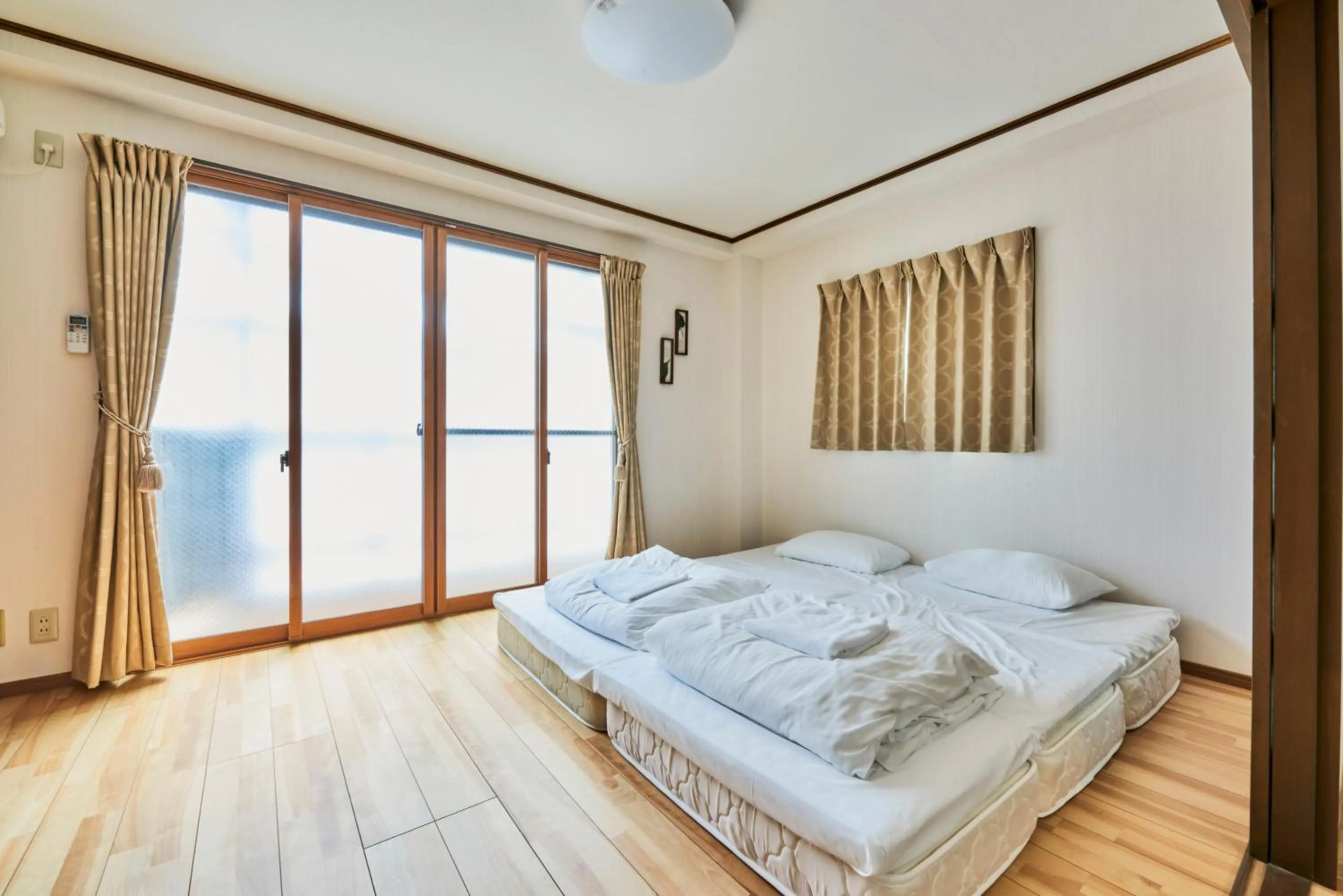 Bedroom, Bed in 今日都 Kyoto Guesthouse