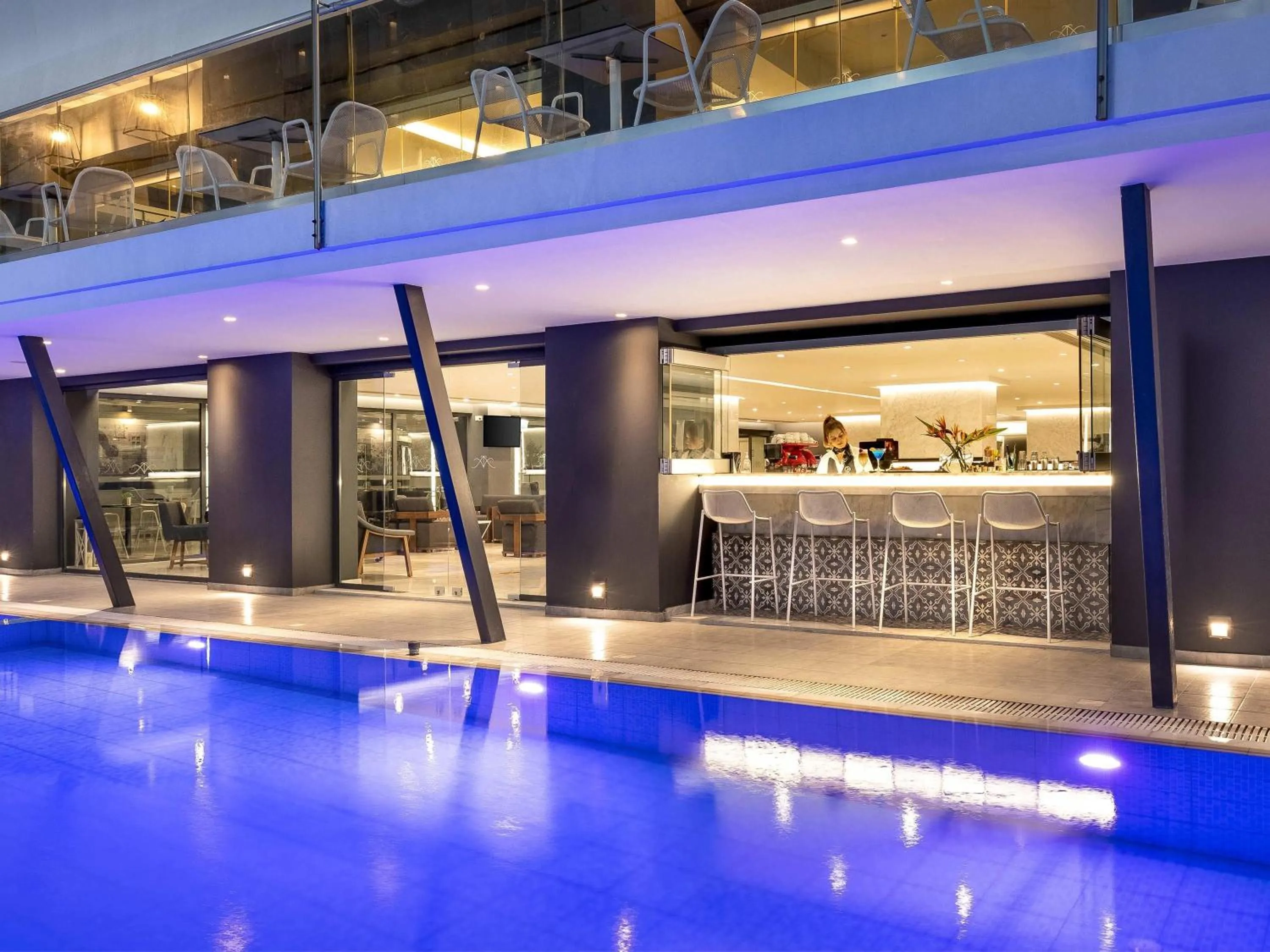 Lounge or bar in Mercure Rhodes Alexia Hotel & Spa