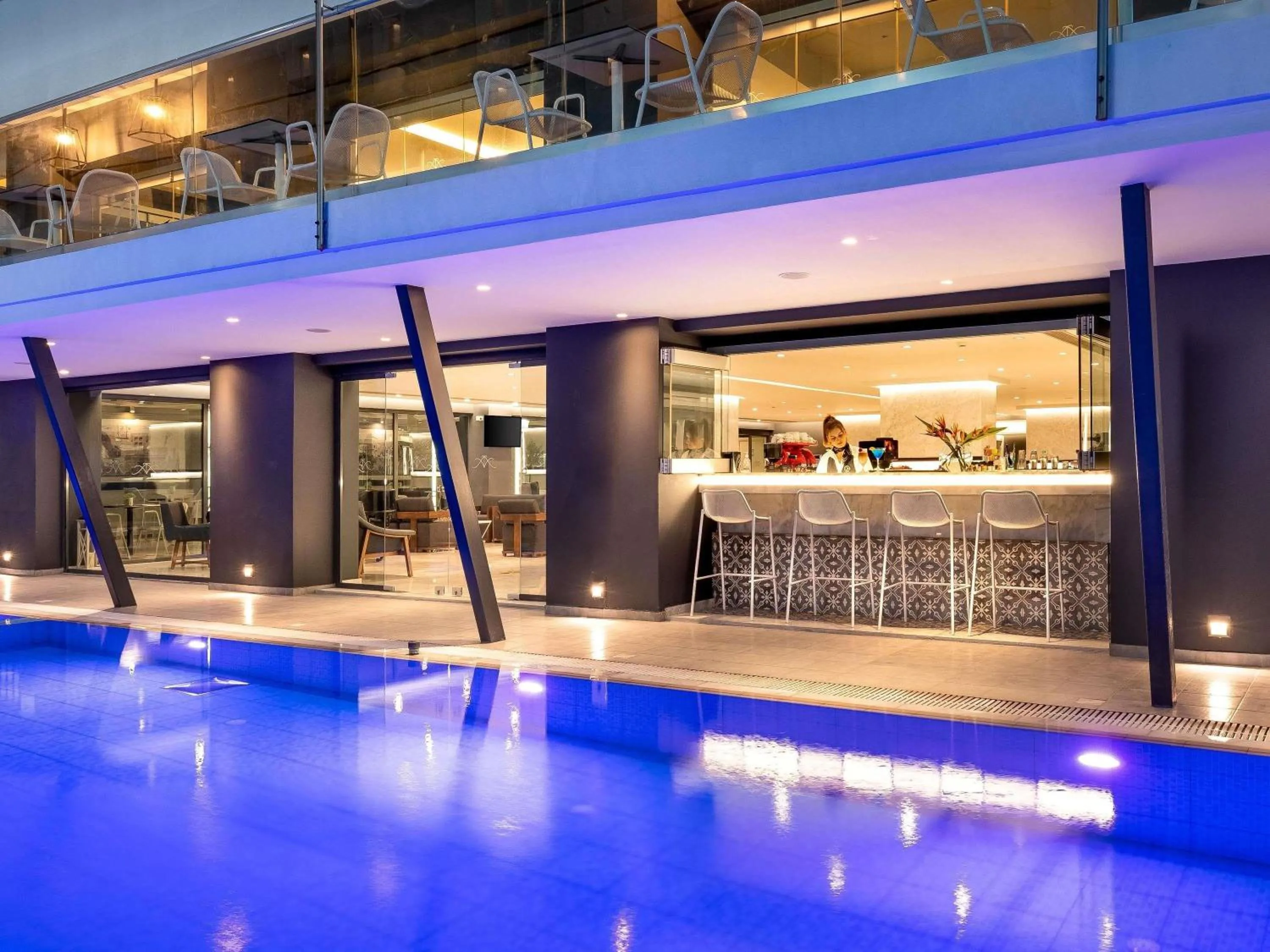 Lounge or bar in Mercure Rhodes Alexia Hotel & Spa