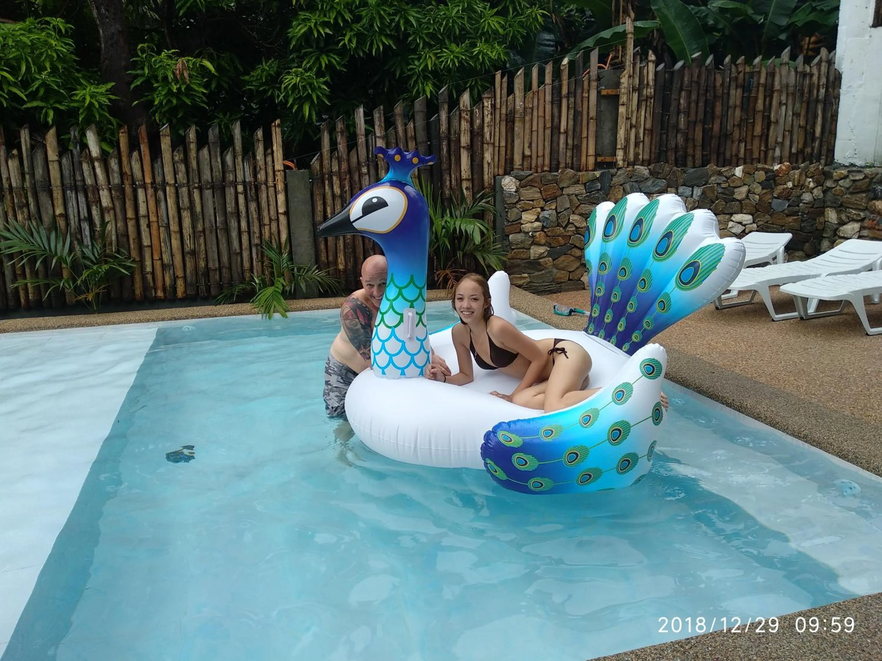 Guests in Jalyn's Resort Sabang