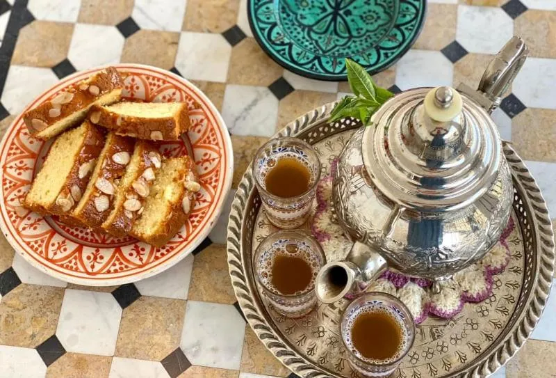 Food and drinks in Riad El Arco ROOFTOP POOL & Spa