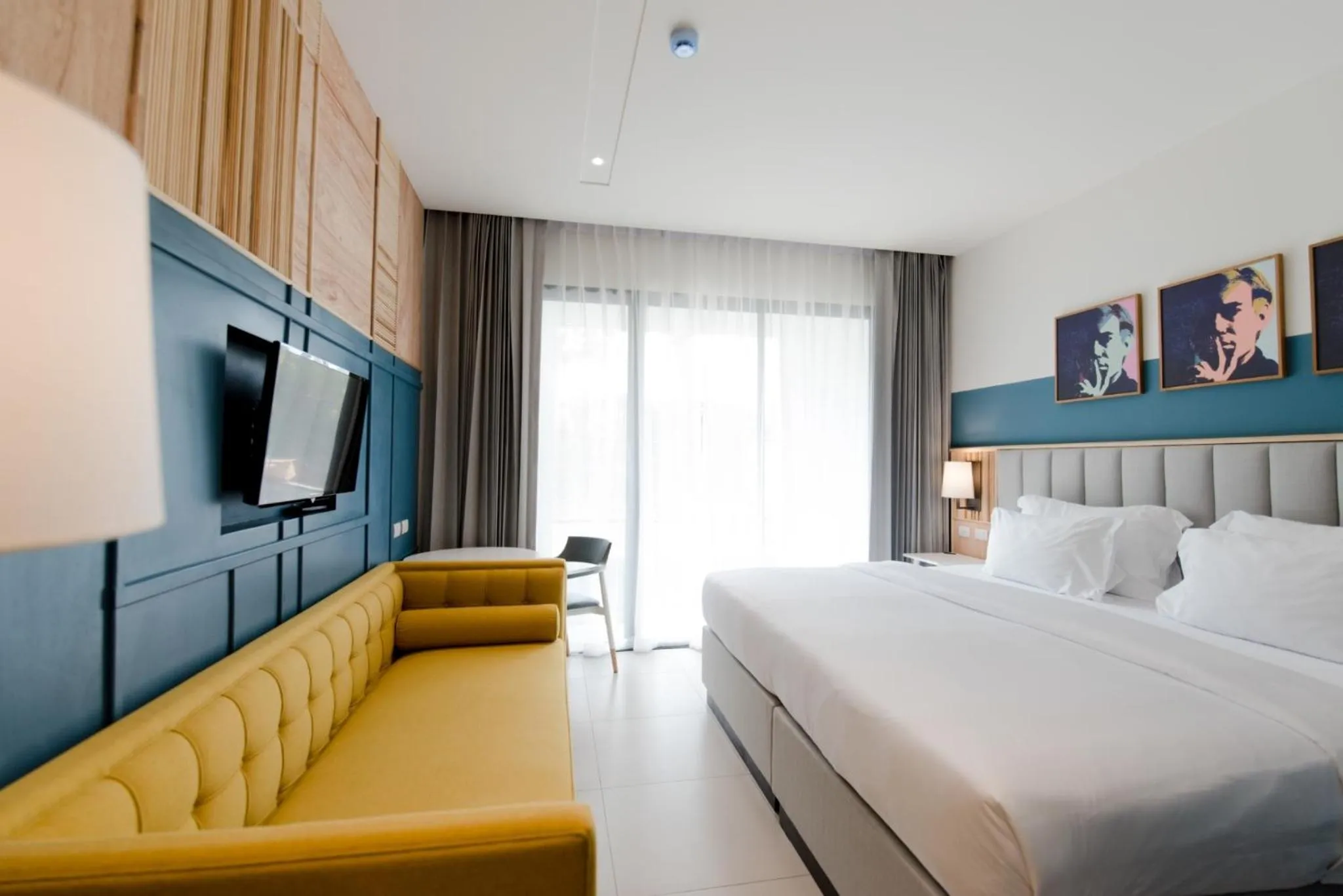 Bedroom, Bed in Sugar Marina Hotel - ART - Karon Beach