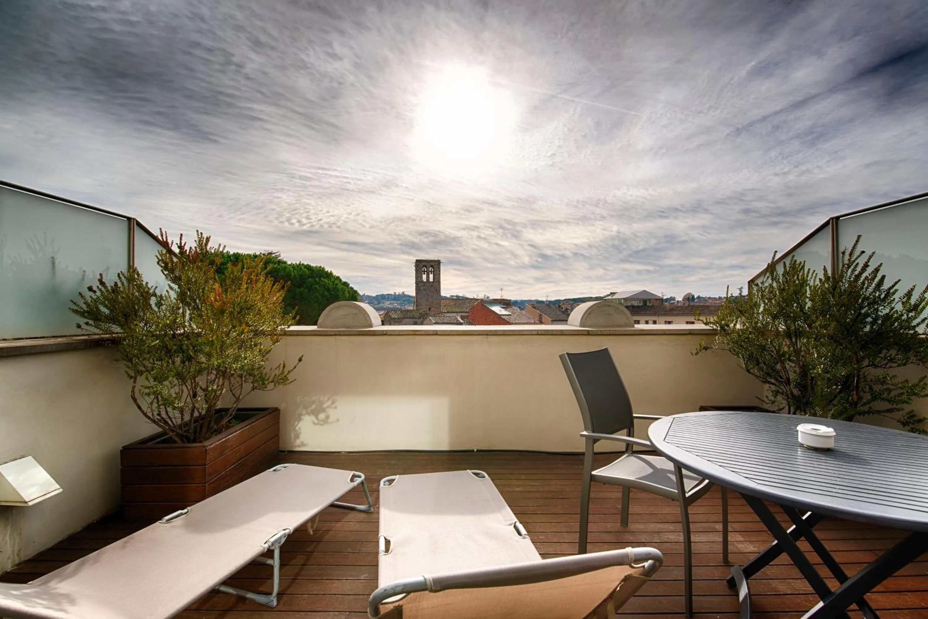 Balcony/Terrace in Hotel Balneario Prats
