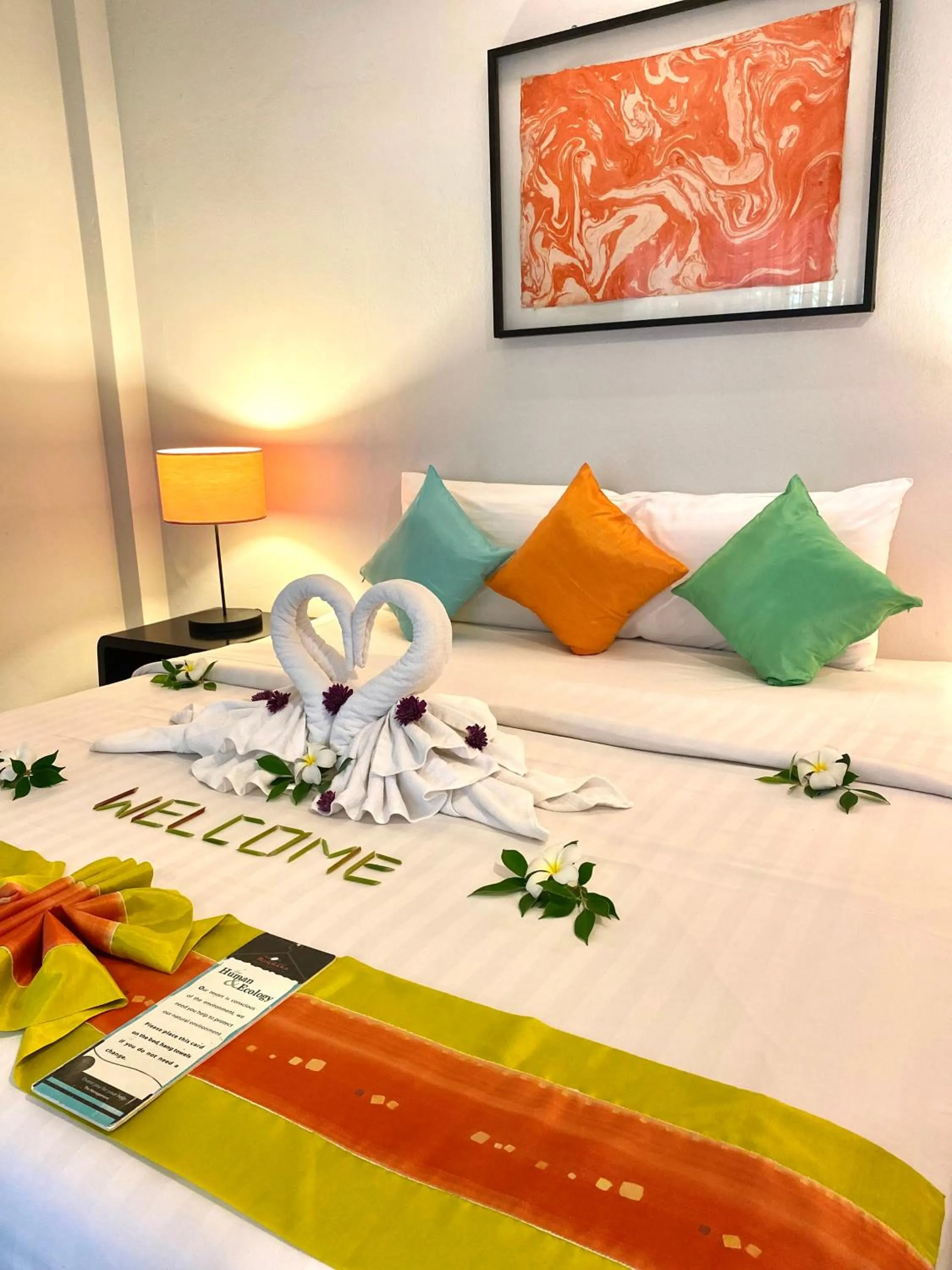 Decorative detail, Bed in Rummana Boutique Resort - SHA Plus