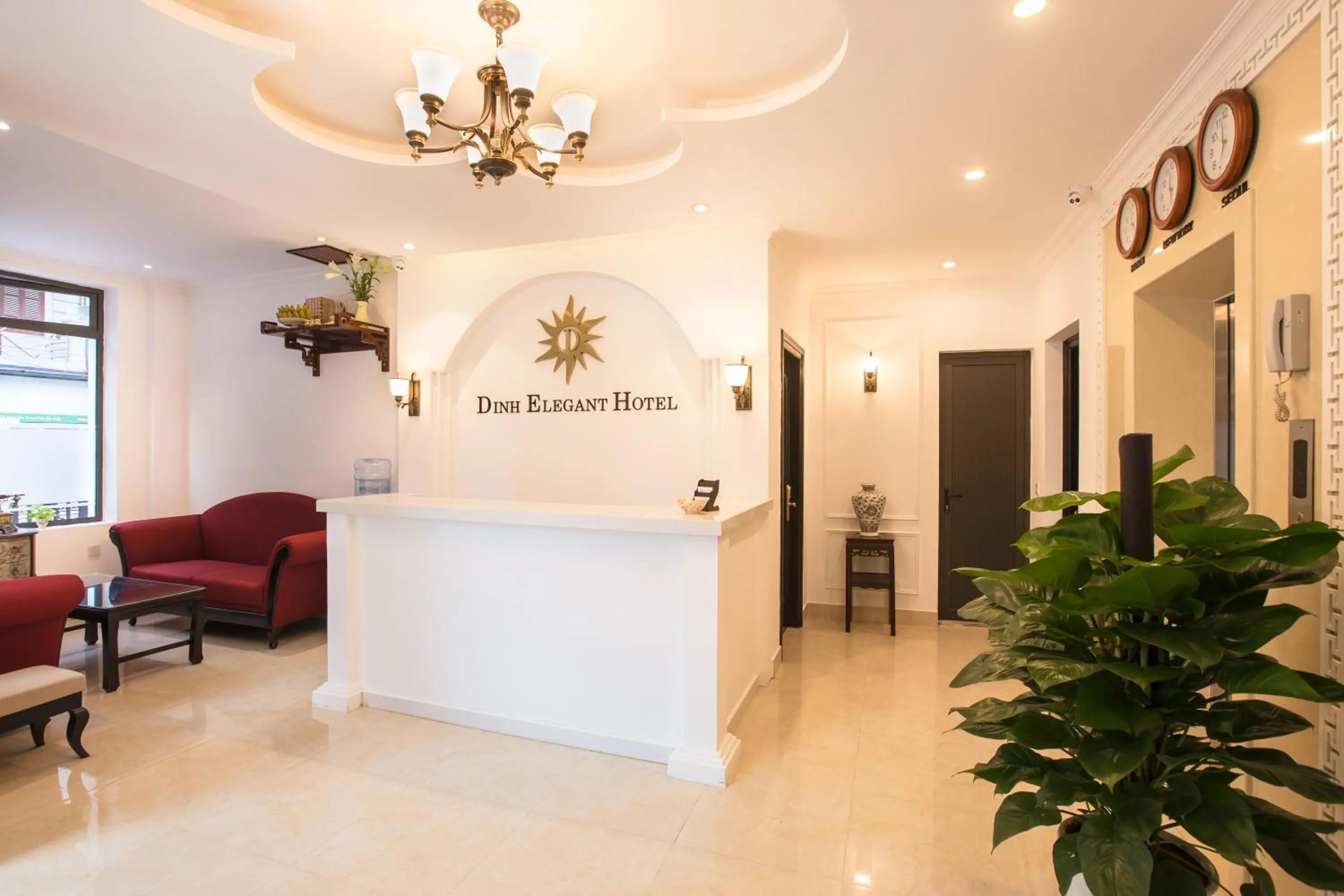 Property logo or sign in Dinh Elegant Hanoi Hotel