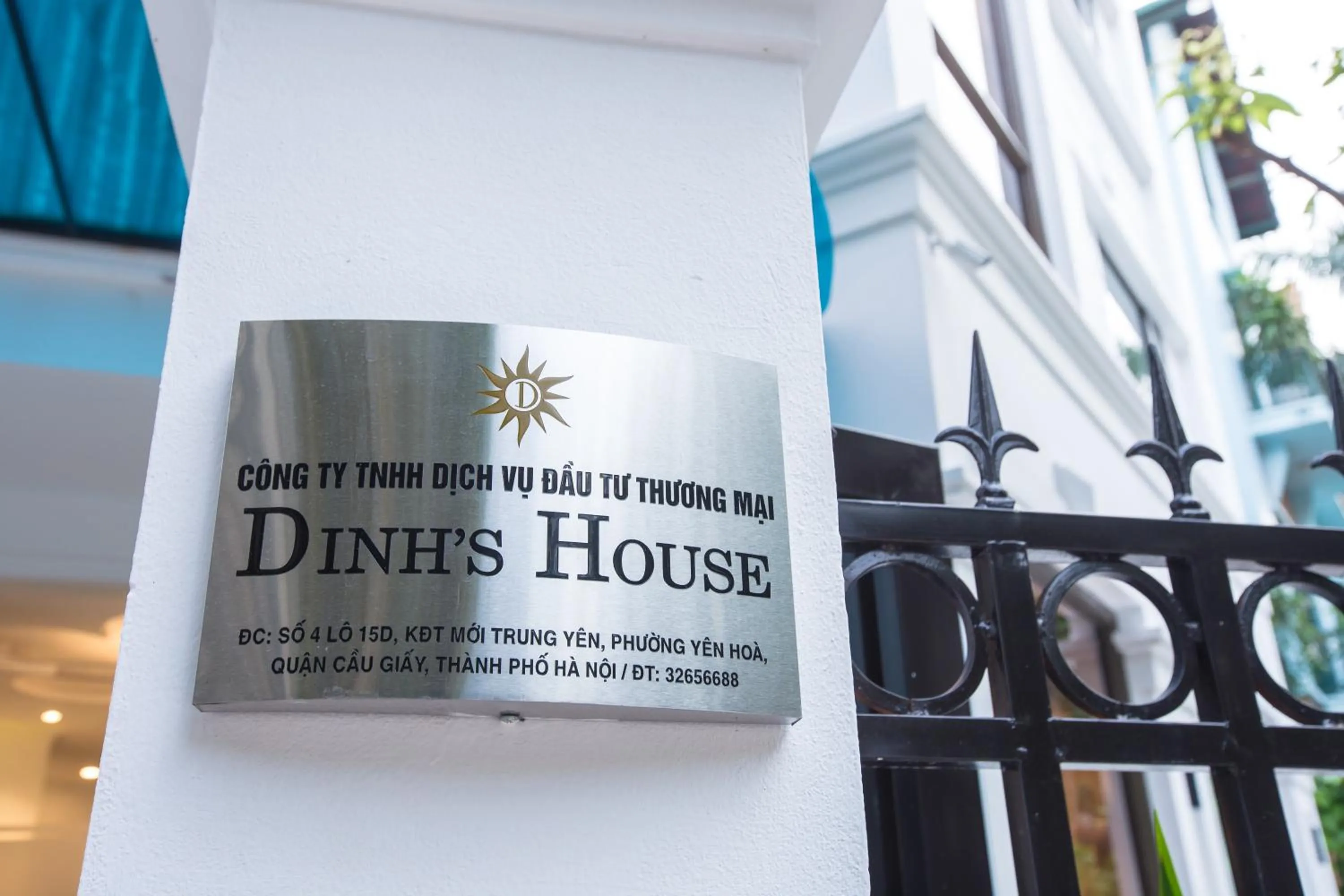 Logo/Certificate/Sign in Dinh Elegant Hanoi Hotel