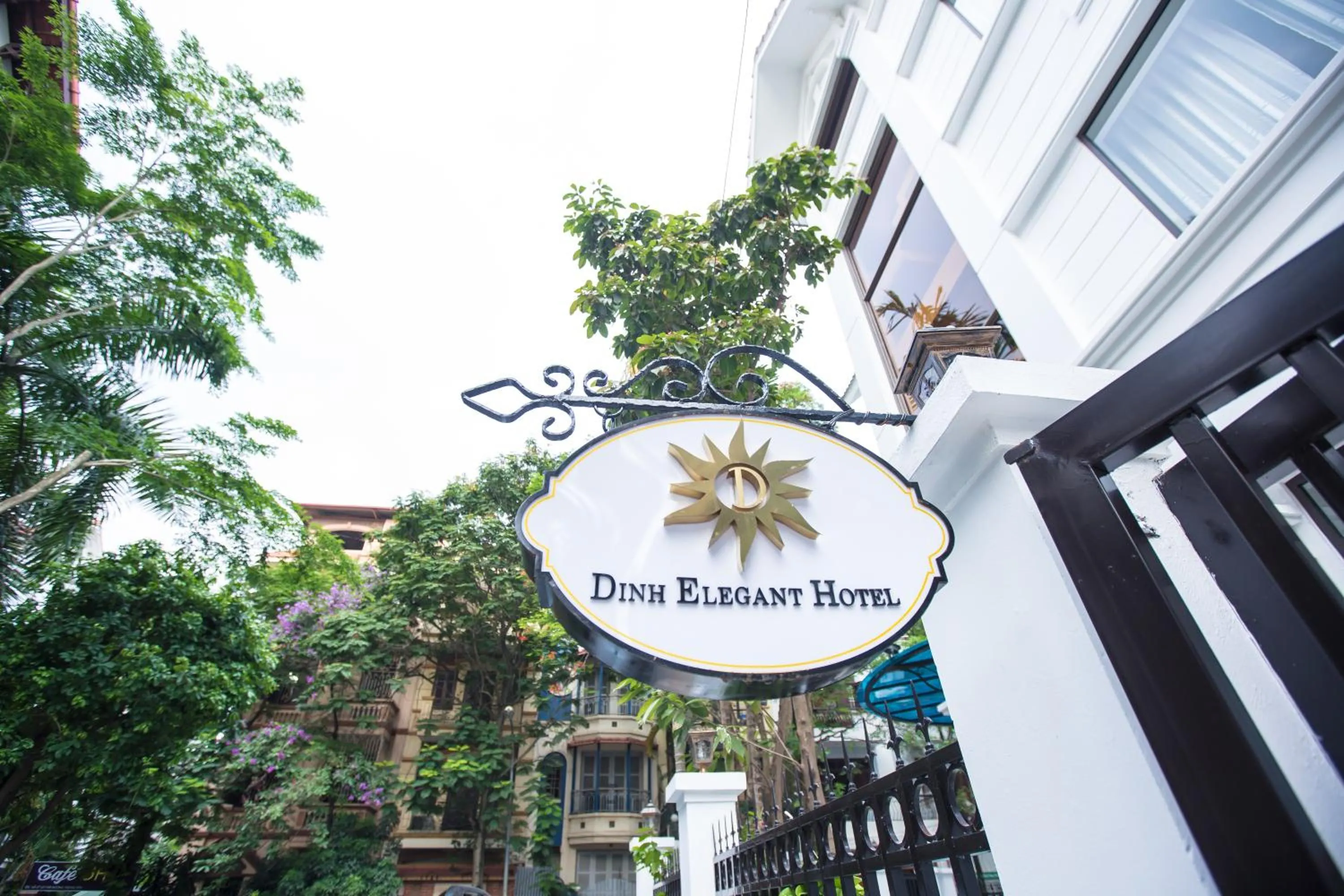 Property logo or sign in Dinh Elegant Hanoi Hotel