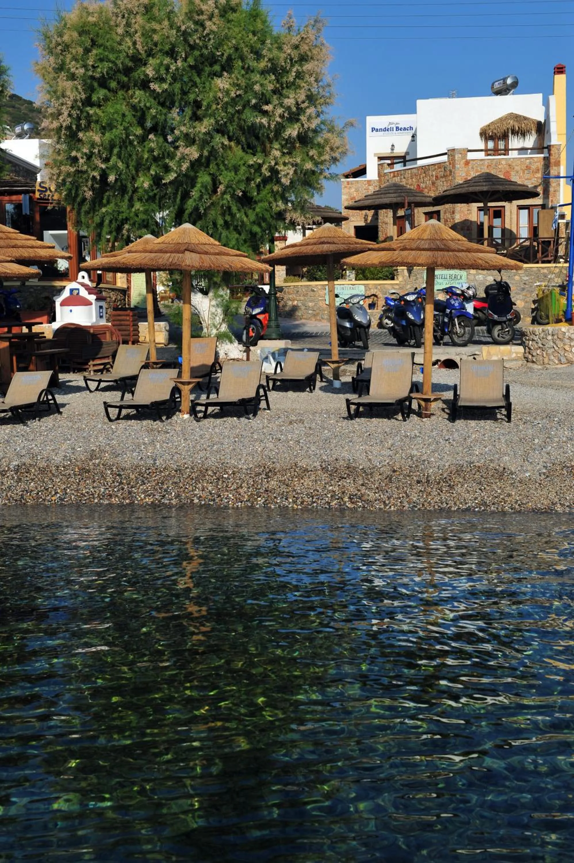 Beach in Panteli Beach Hotel