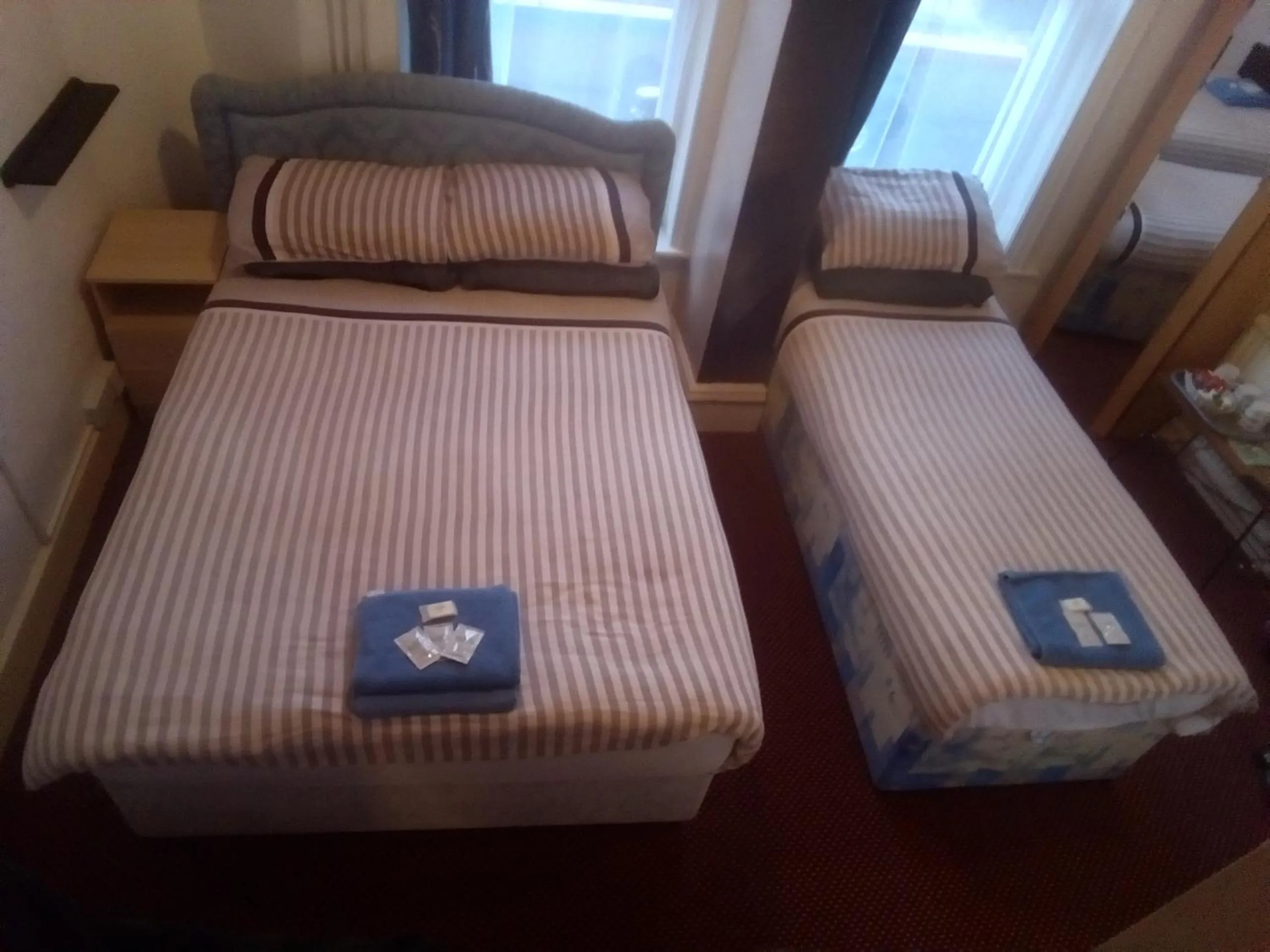 Bed in MyRoomz Golden Strand Hotel