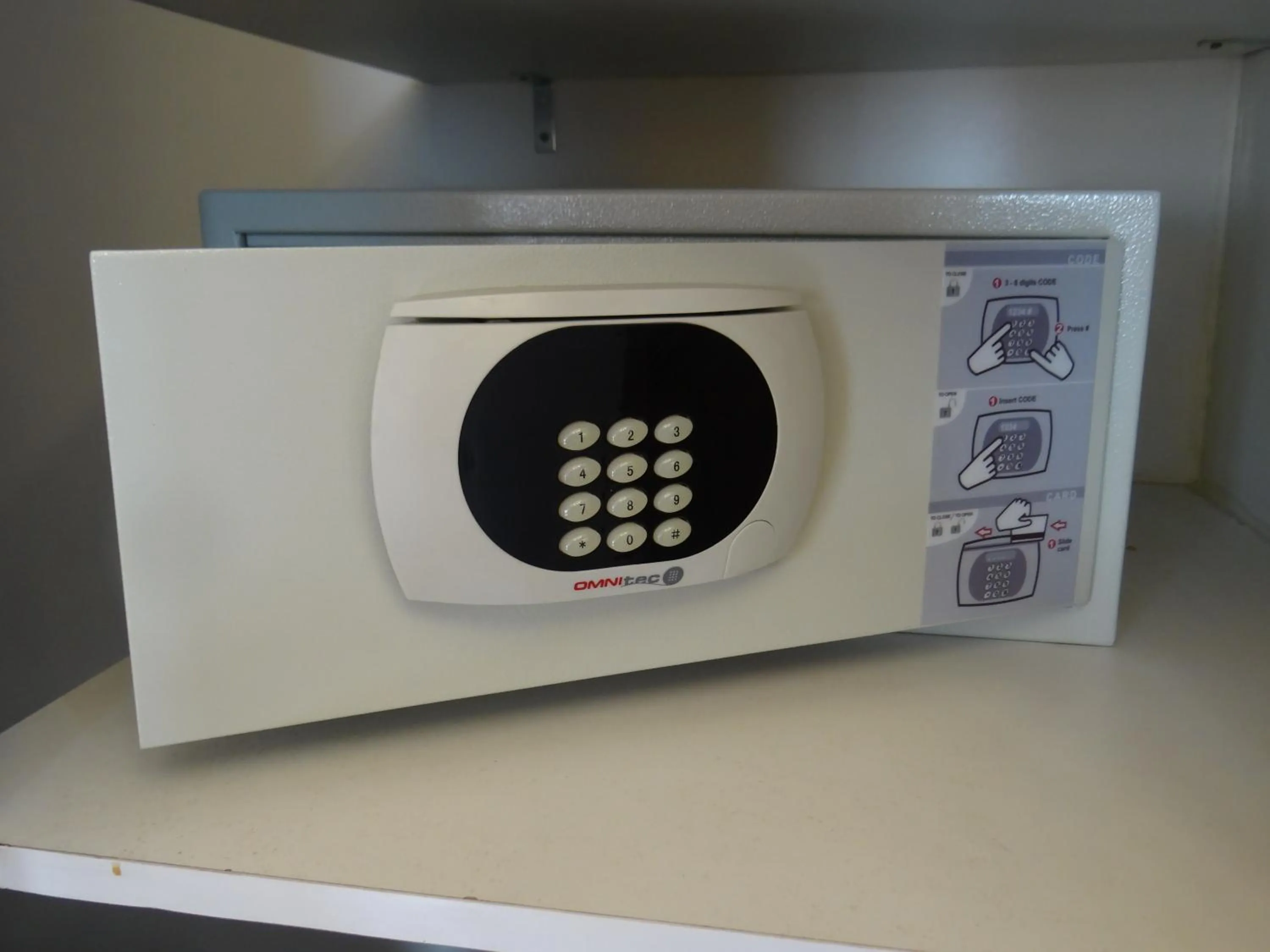 safe in Hotel Real Audiencia