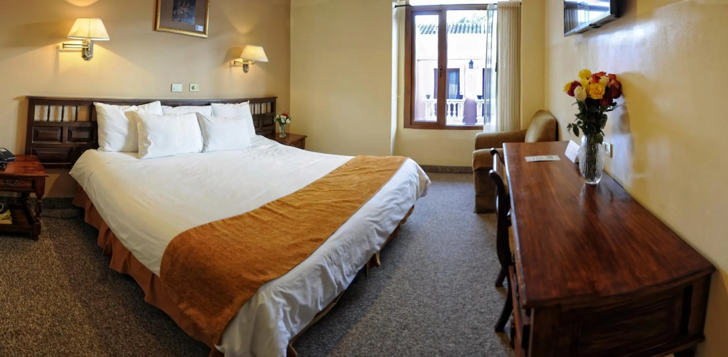 Day, Bed in Hotel Real Audiencia