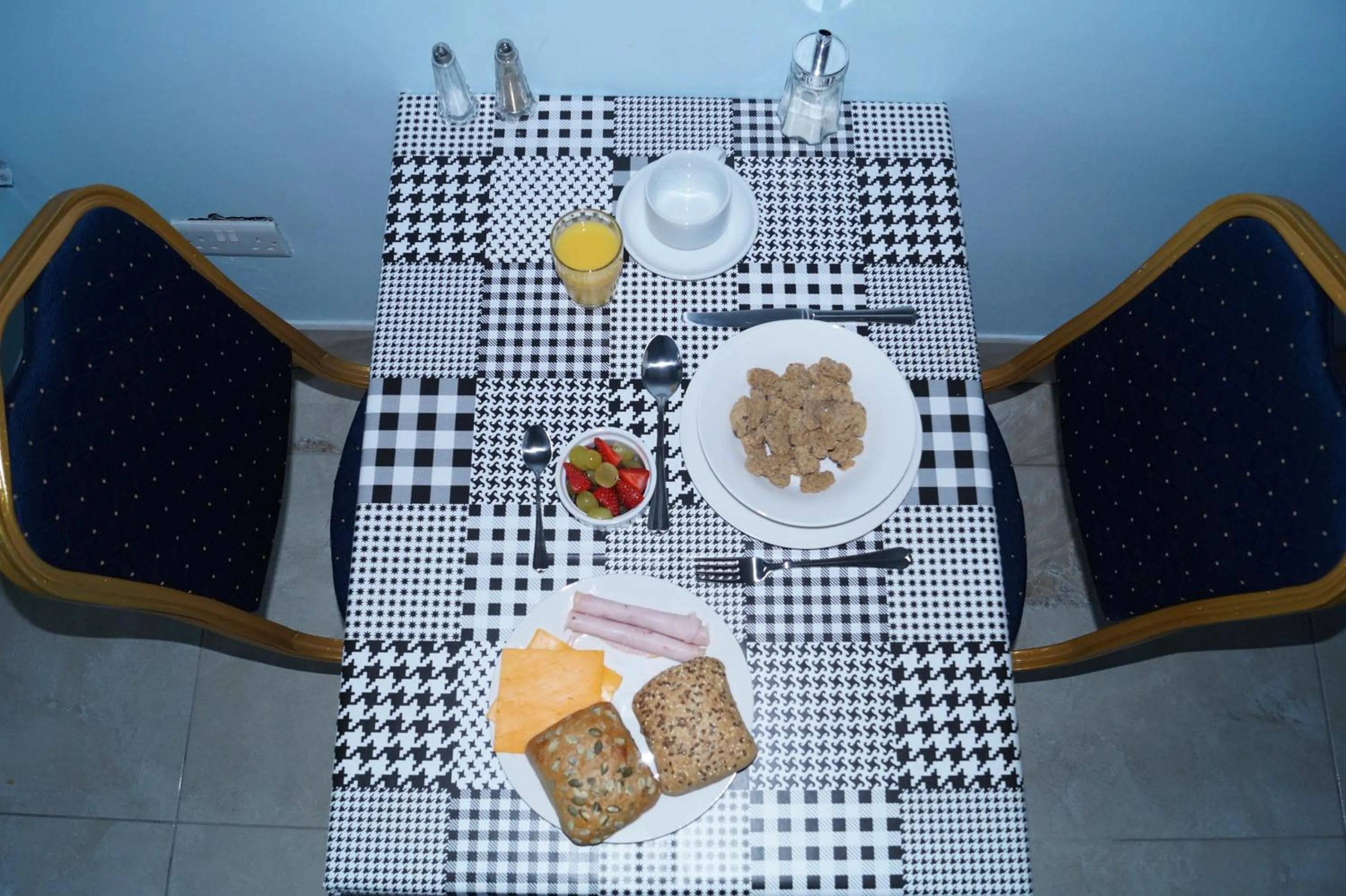 Continental breakfast in Marie's Bed and Breakfast