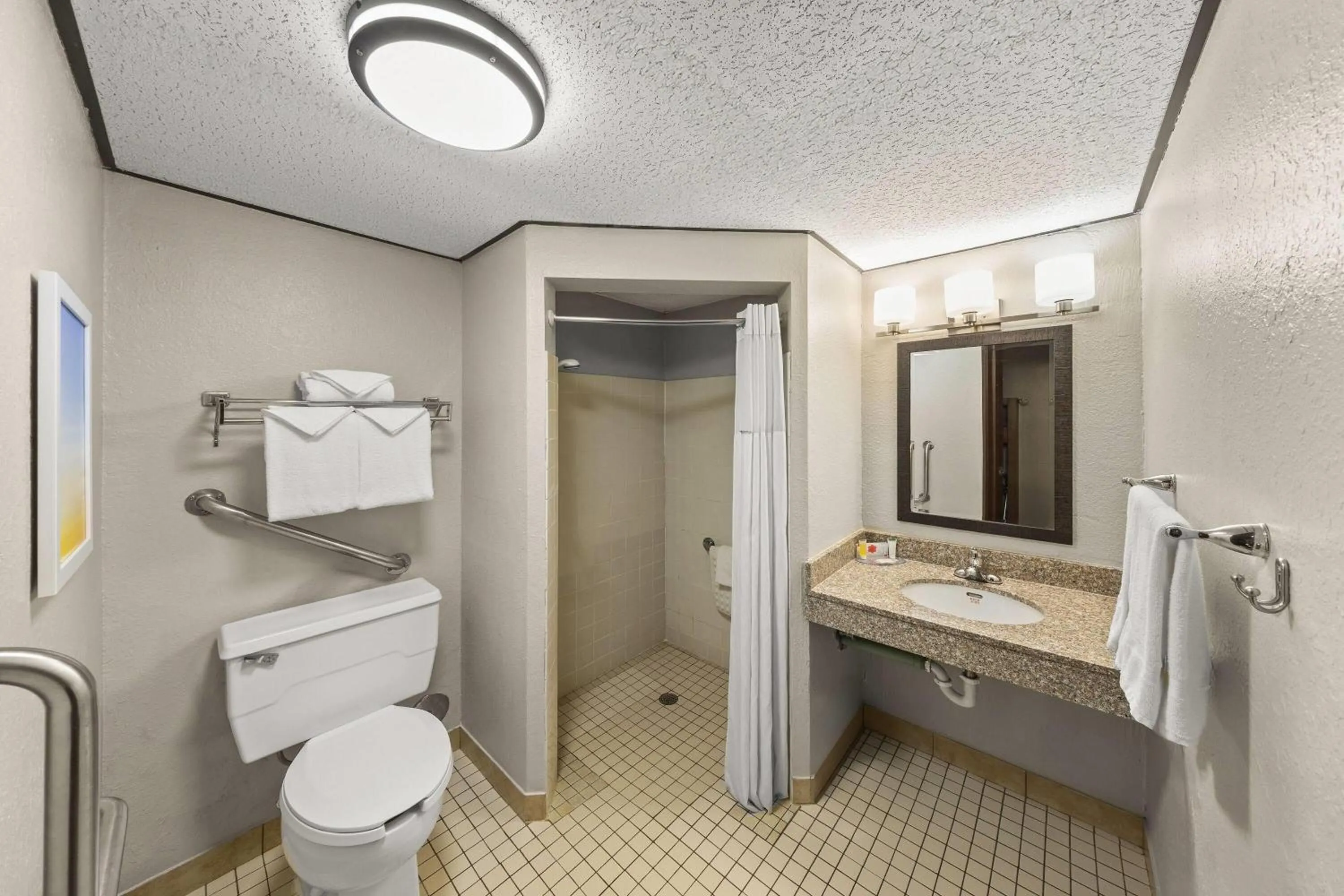 Shower in Days Inn by Wyndham Winona