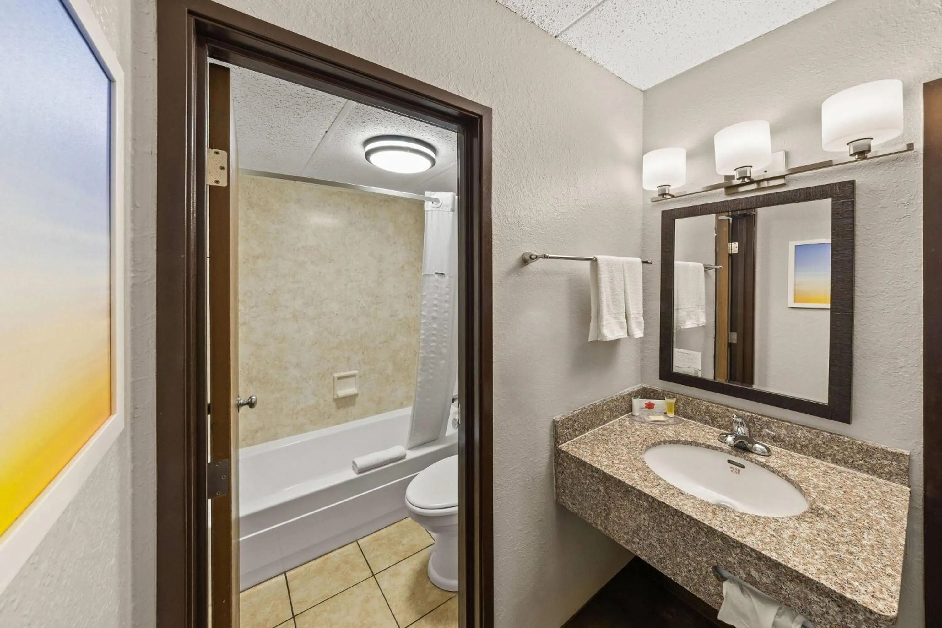 Bathroom in Days Inn by Wyndham Winona