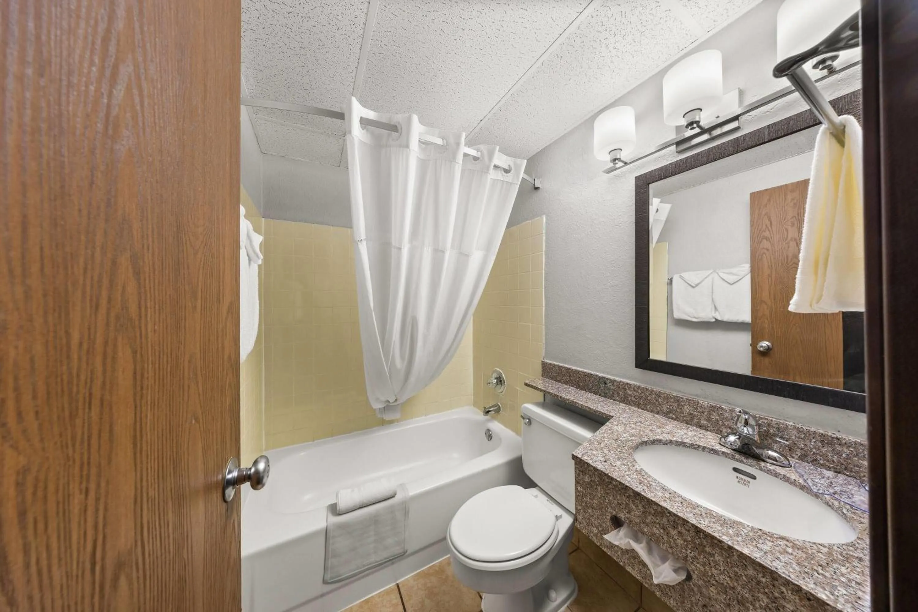 Bathroom in Days Inn by Wyndham Winona