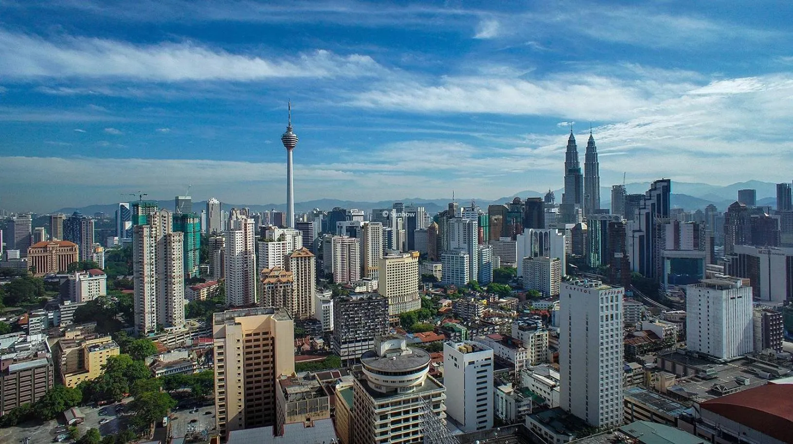 City view in Sunbow Suites @ Times Square Kuala Lumpur