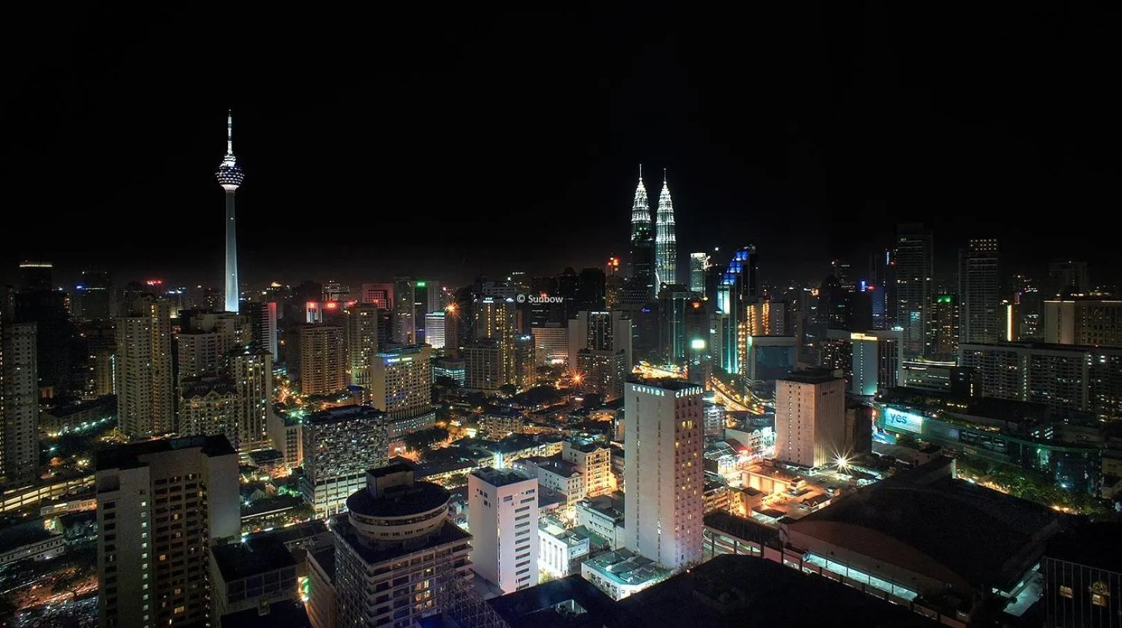 City view in Sunbow Suites @ Times Square Kuala Lumpur