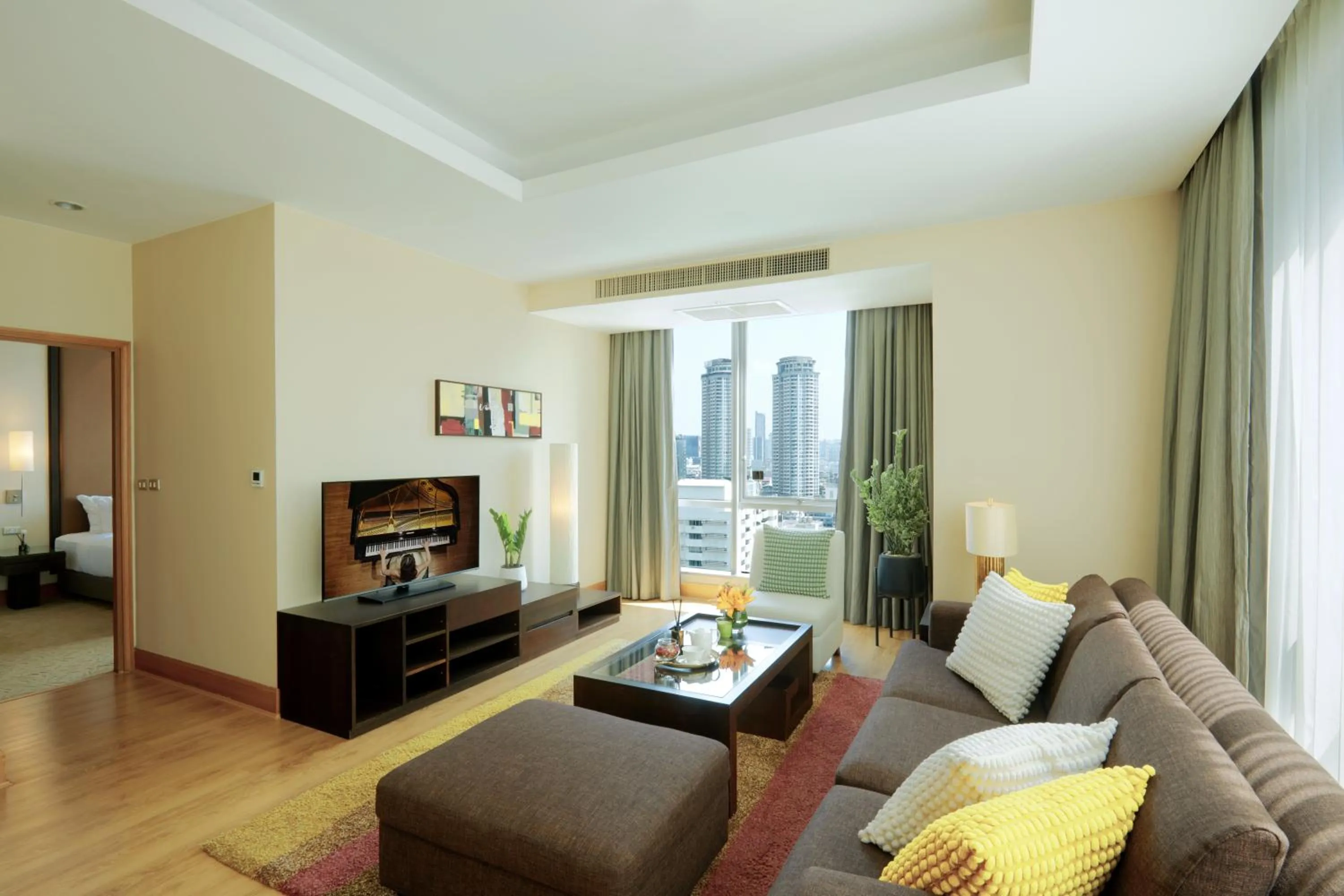Living room in Ascott Sathorn Bangkok