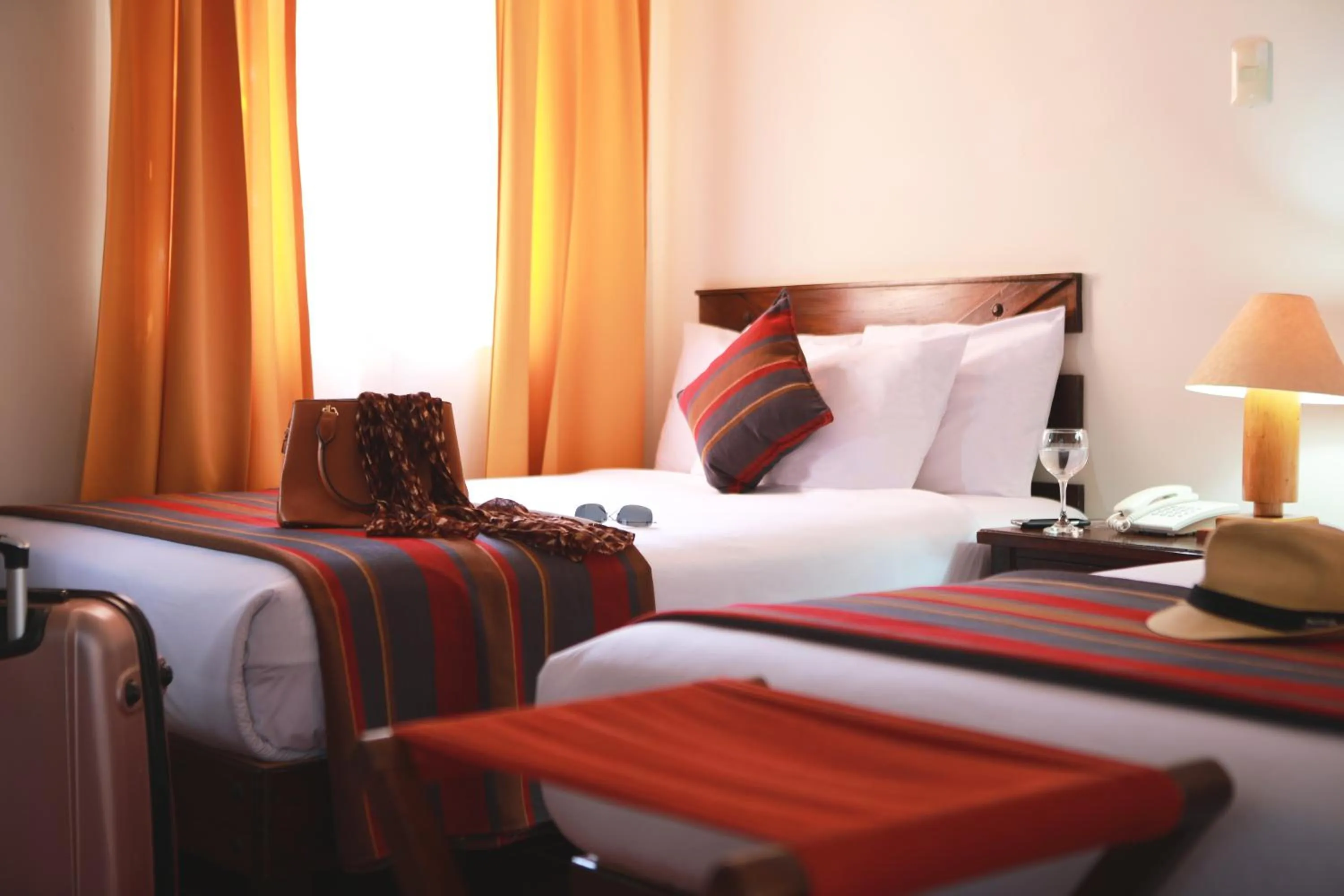 Bed in Hotel San Agustin Urubamba