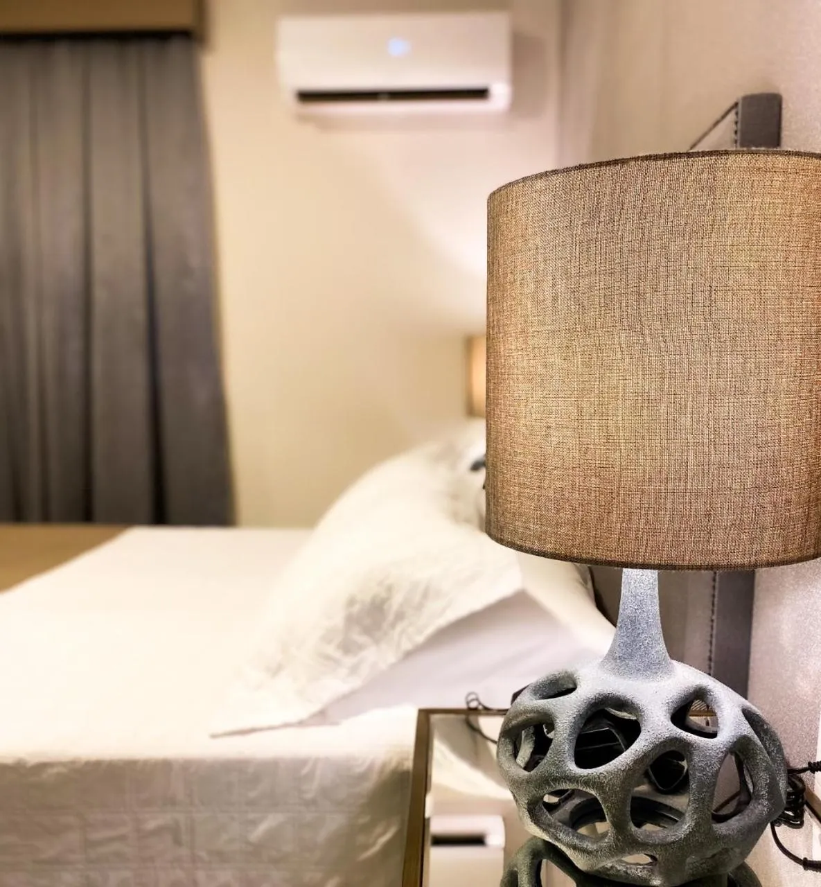 Decorative detail, Bed in Hotel Marimar The Place