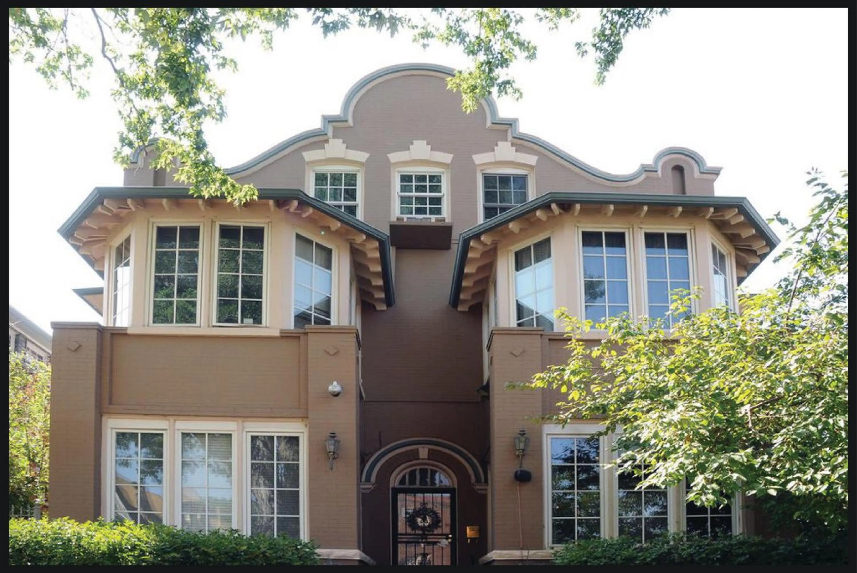 Property building in The Holiday Chalet Victorian
