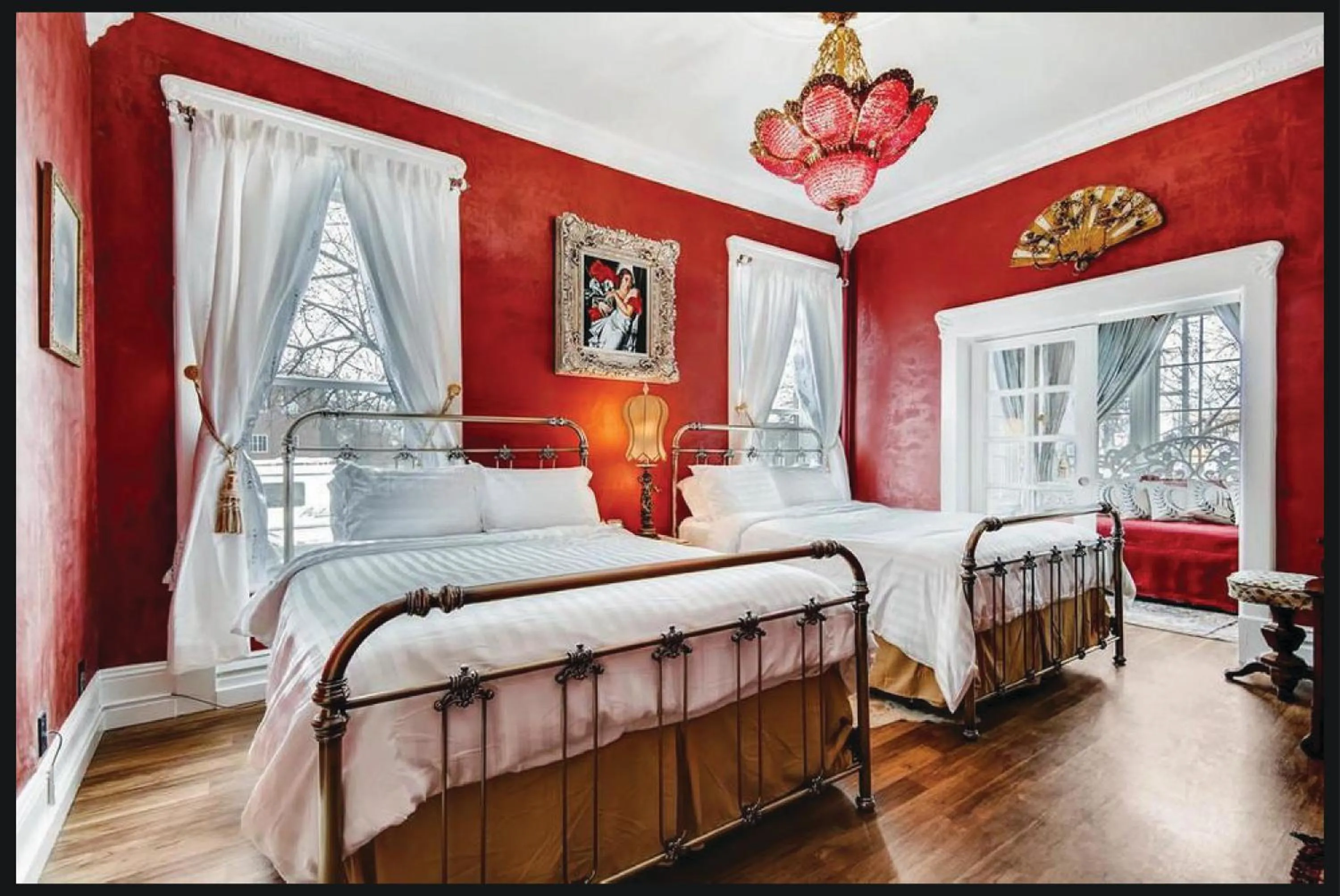 Bedroom, Bed in The Holiday Chalet Victorian