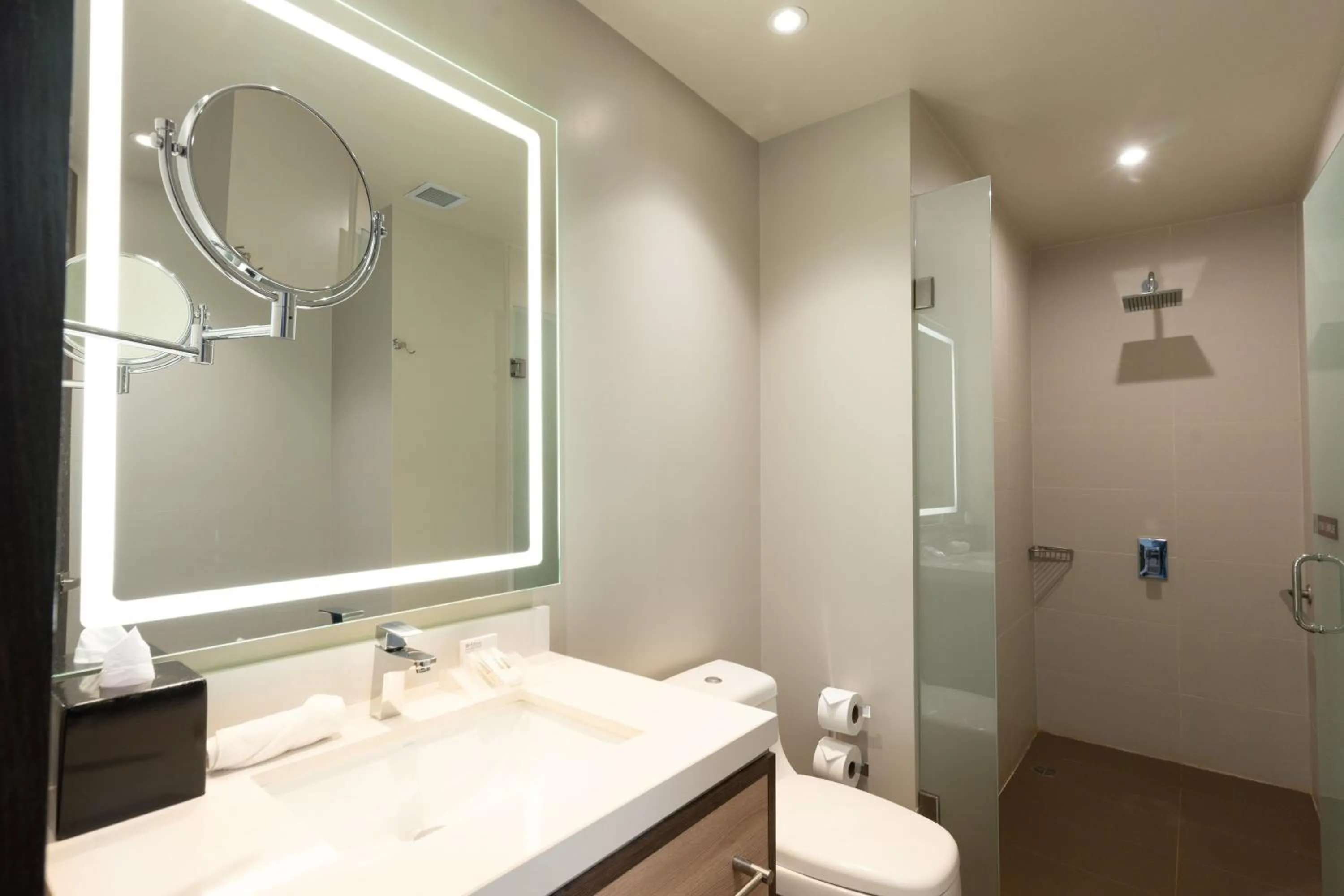 Shower in Hilton Garden Inn Bogota Airport