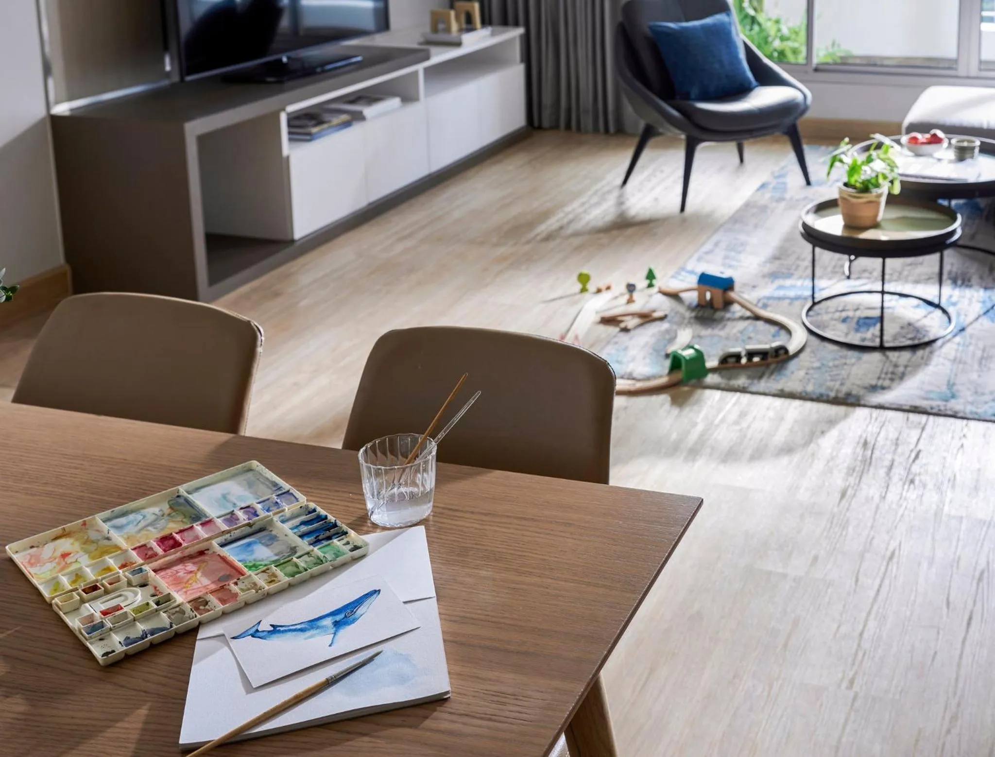 Photo of the whole room in Shama Lakeview Asoke Bangkok