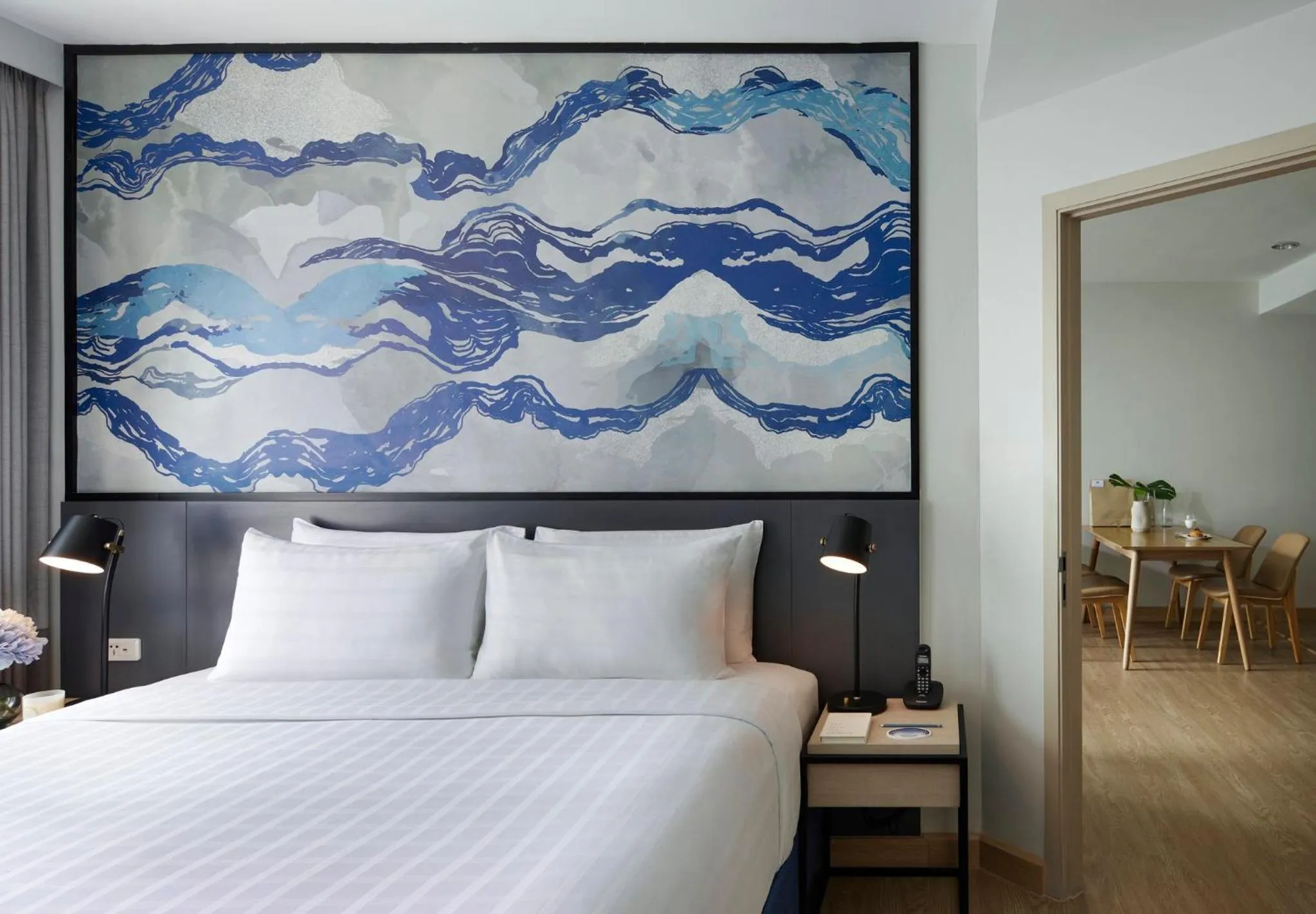 Photo of the whole room, Bed in Shama Lakeview Asoke Bangkok