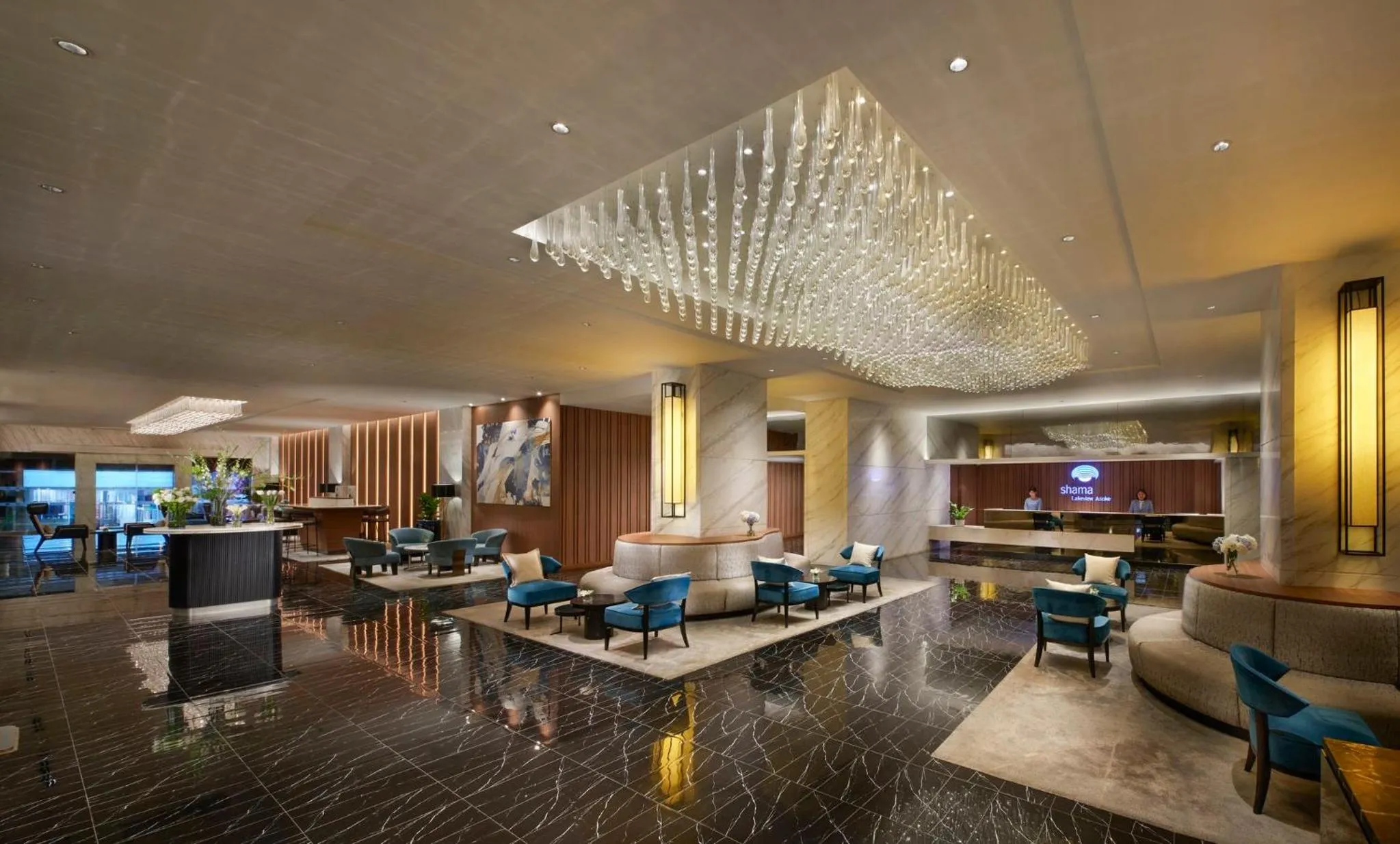 Lobby or reception in Shama Lakeview Asoke Bangkok